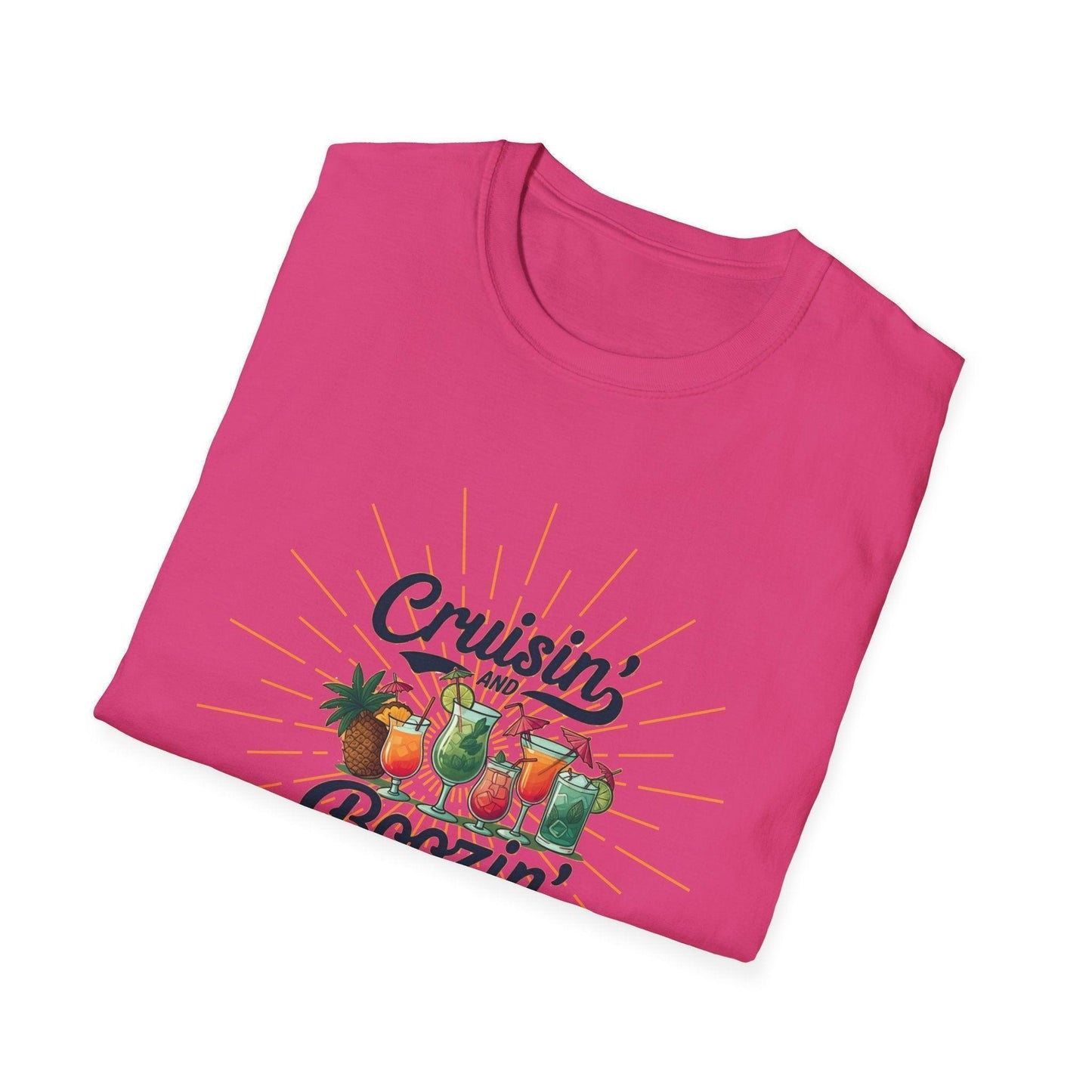 Cruisin' and Boozin Unisex Tee ๐ณ๏ธ๐น - Whippie's