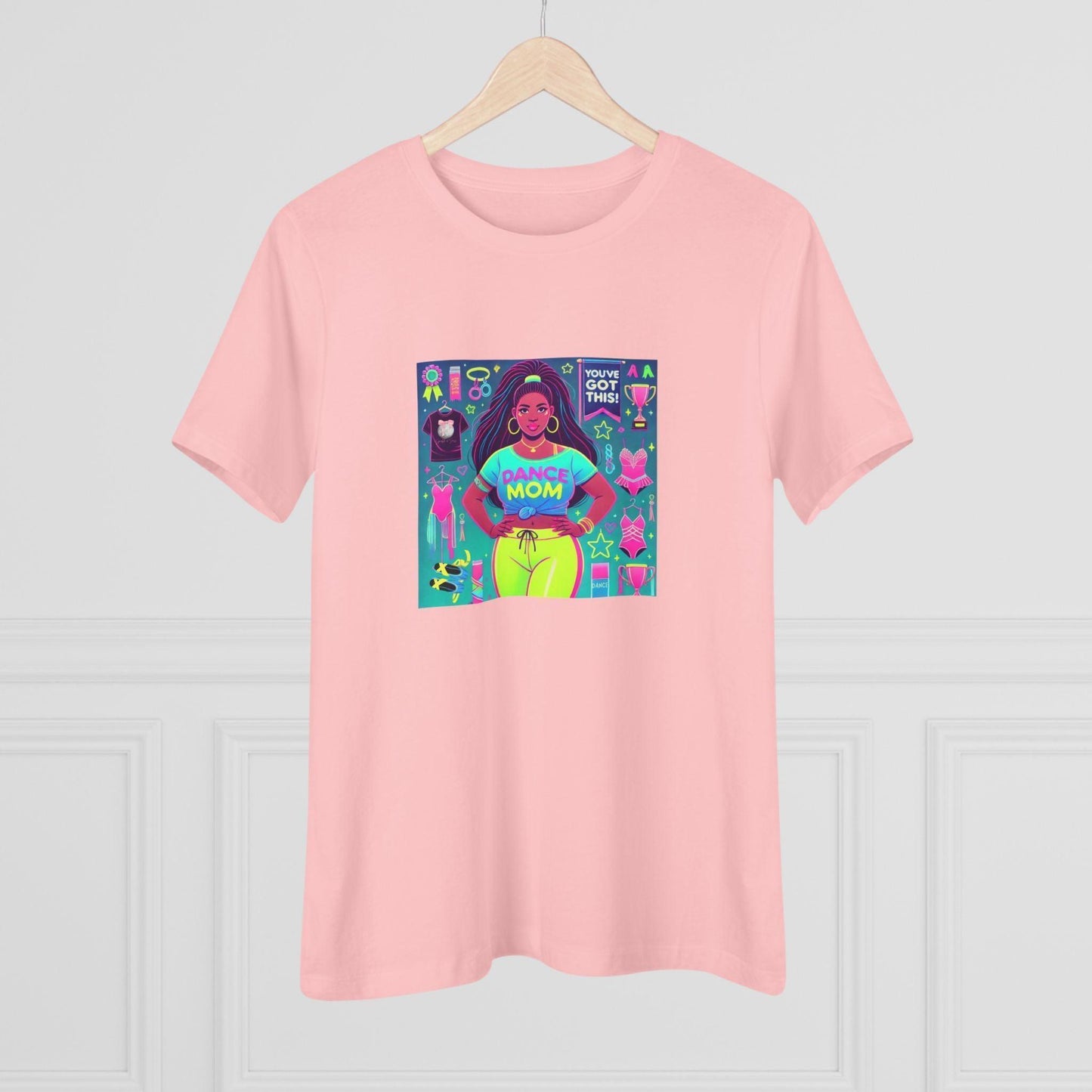 Dance Mom: You've Got This - Darker Skin Tone Mom - Curvy - Women's Softstyle Tee - Whippie's