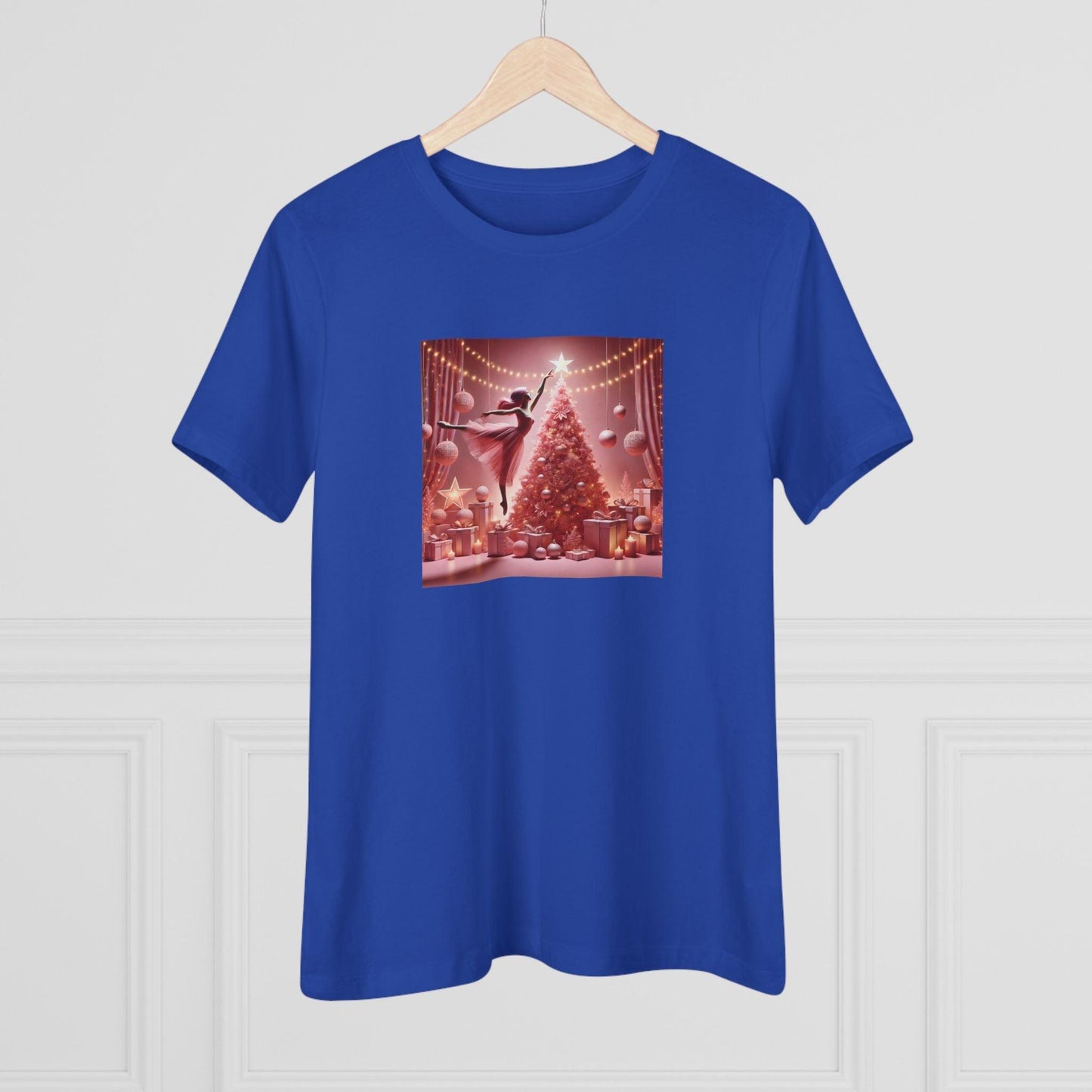Pink Leap into the Holidays - Women's Softstyle Tee - Whippie's
