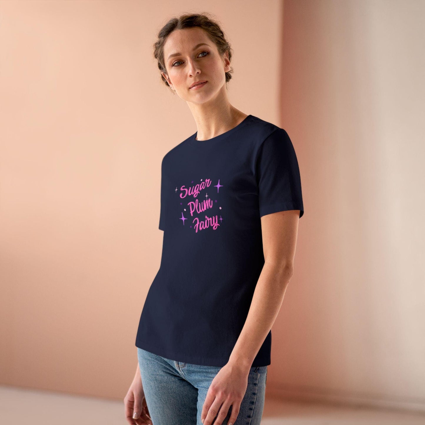 Sugar Plum Fairy - Dance Through the Holidays! ✨🩰 Women's Softstyle Tee - Whippie's