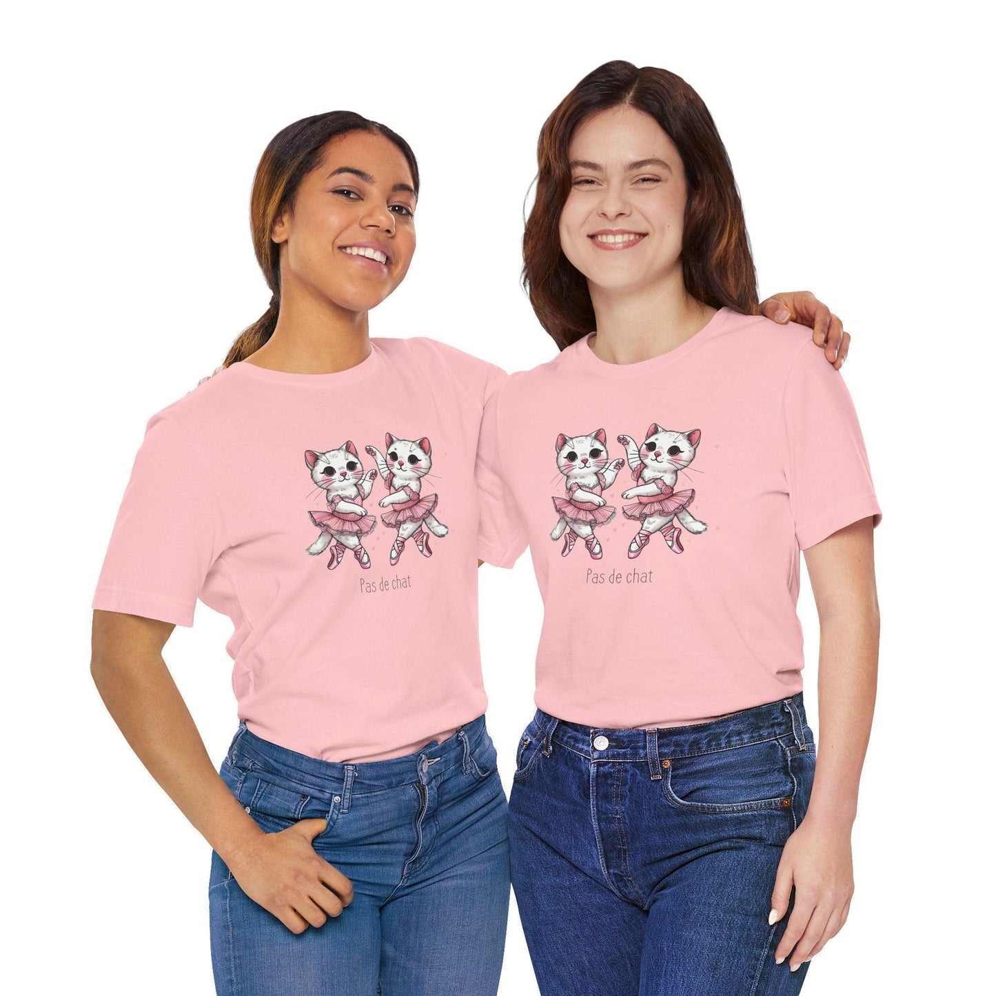 🐈⬛ Pas de Chat 🩰 Unisex Jersey Tee ✨ - Whippie's