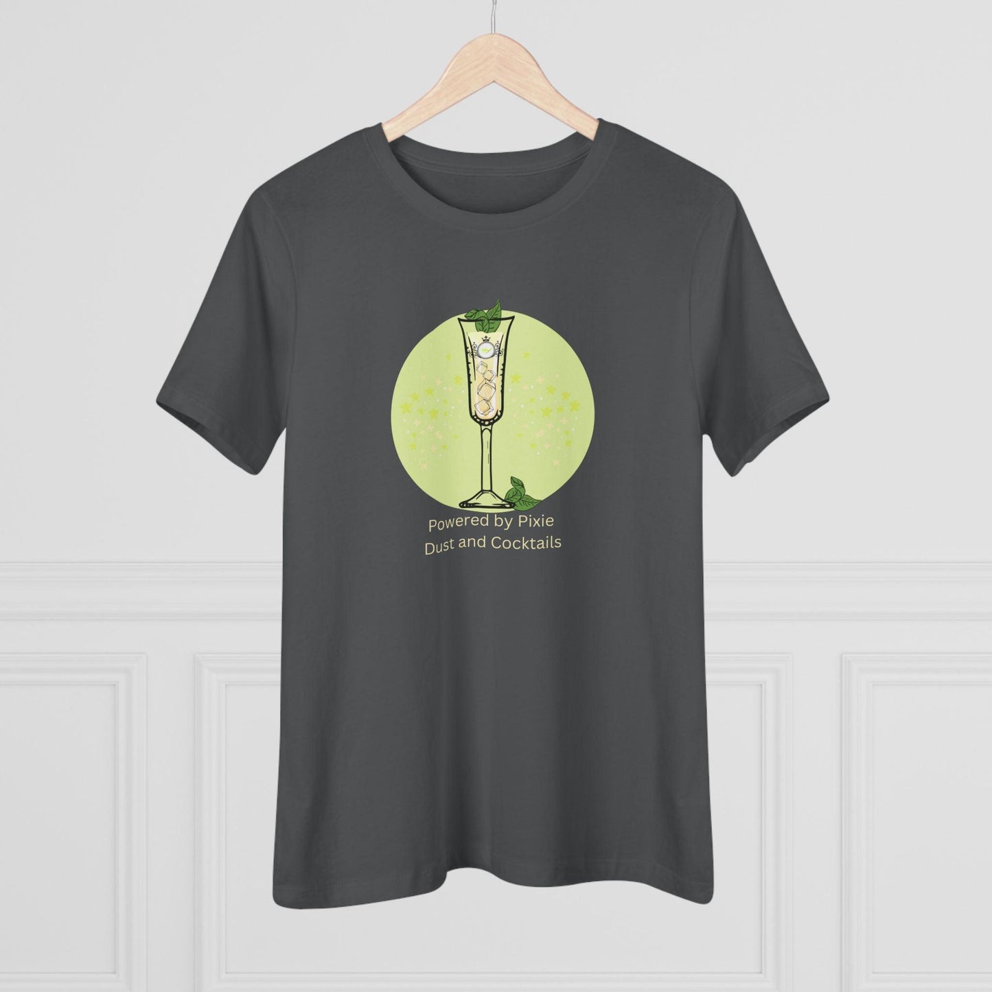 Drinking Around the World: Powered by Pixie Dust and Cocktails Women's Tee - Whippie's