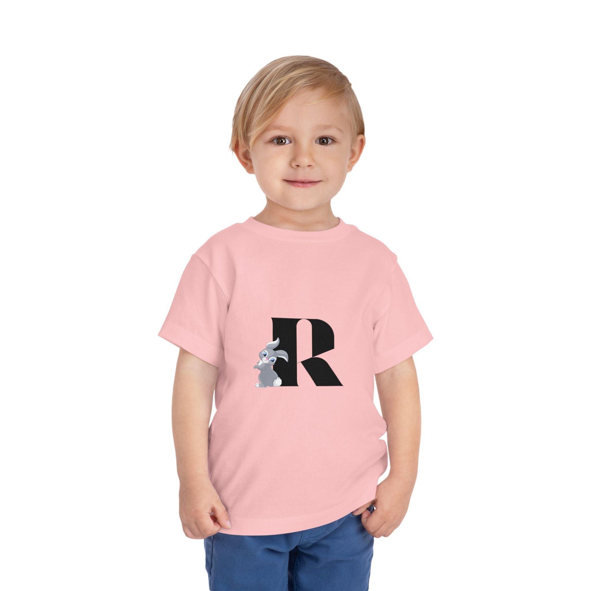 Alphabet Adventures: Letter R - Rabbit Toddler T-shirt - Whippie's