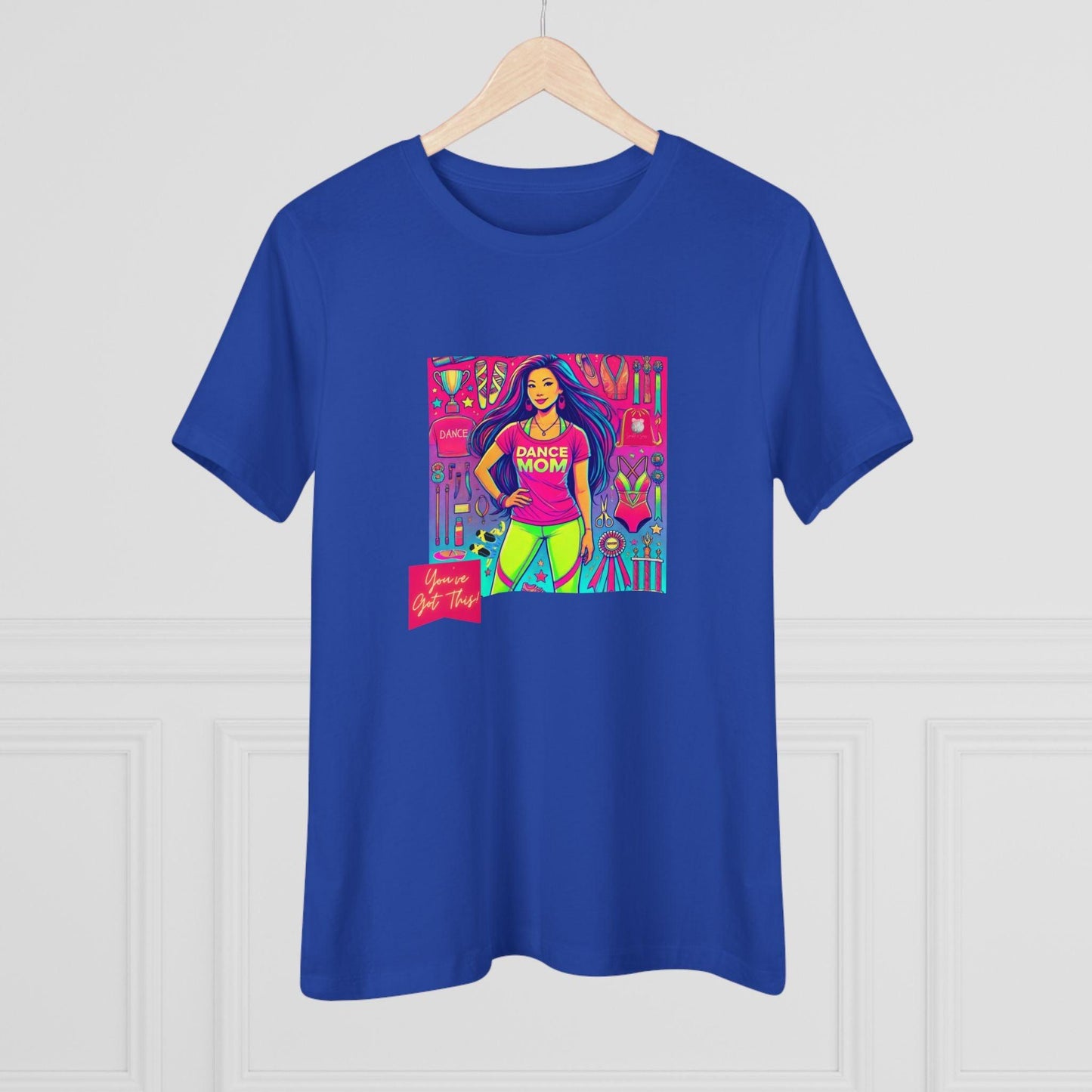 Dance Mom Magic (Asian Mom) - A Colorful Celebration 🌈 - Women's Softstyle Tee - Whippie's
