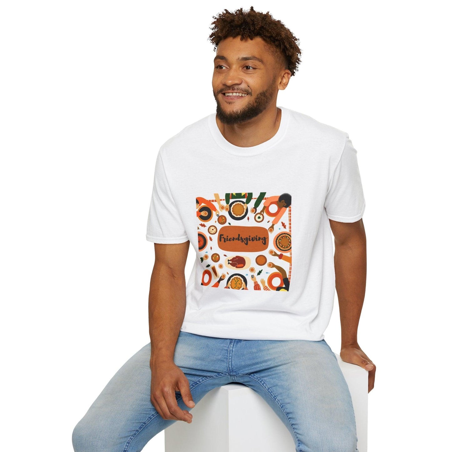 Friendsgiving Feast - Gather 'Round the Table šš¦ - Unisex T-Shirt - Whippie's
