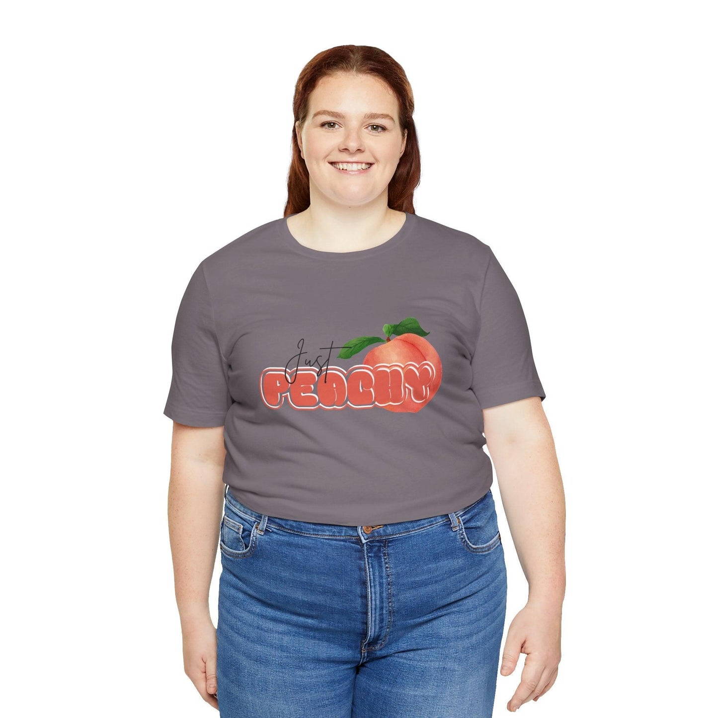 Just Peachy Unisex Jersey Tee - 🍑 Embrace the Sweetness of Life! 🍑 - Whippie's