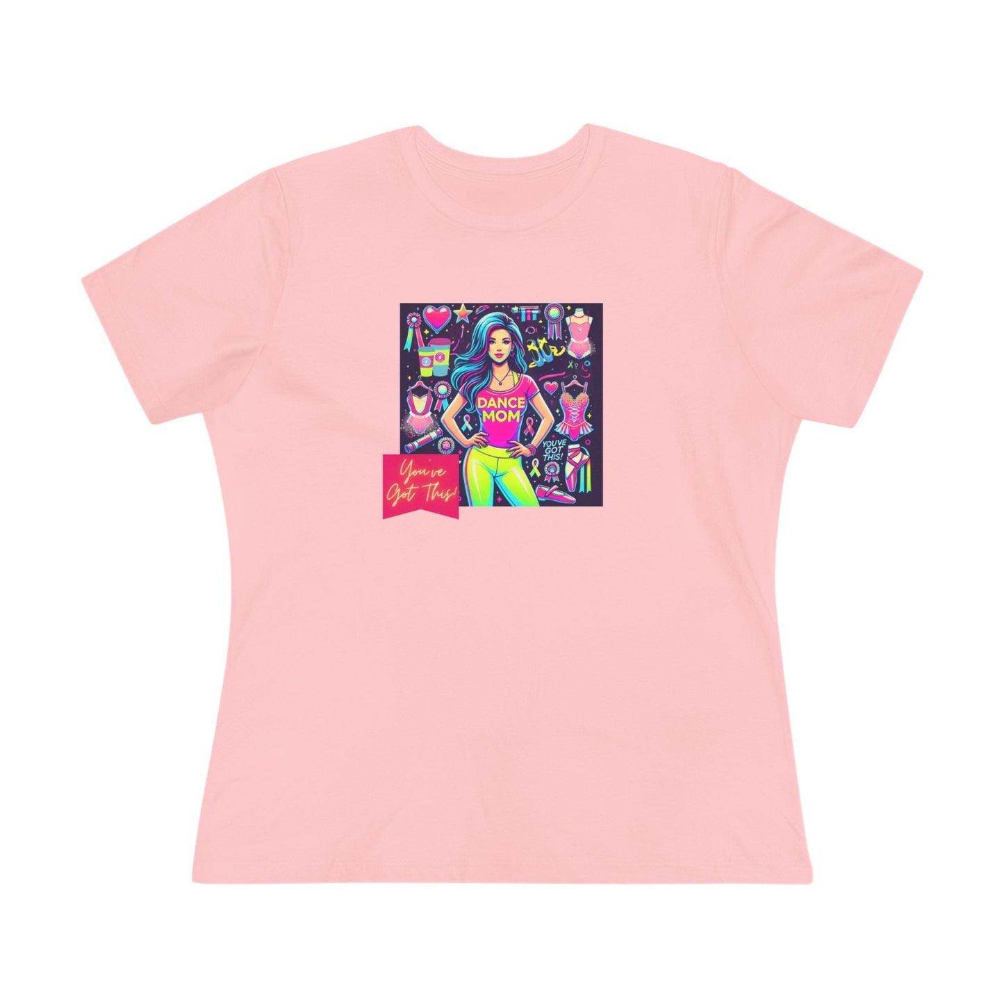 Dance Mom Magic (Blue Hair Mom) - A Colorful Celebration 🌈 - Women's Softstyle Tee - Whippie's