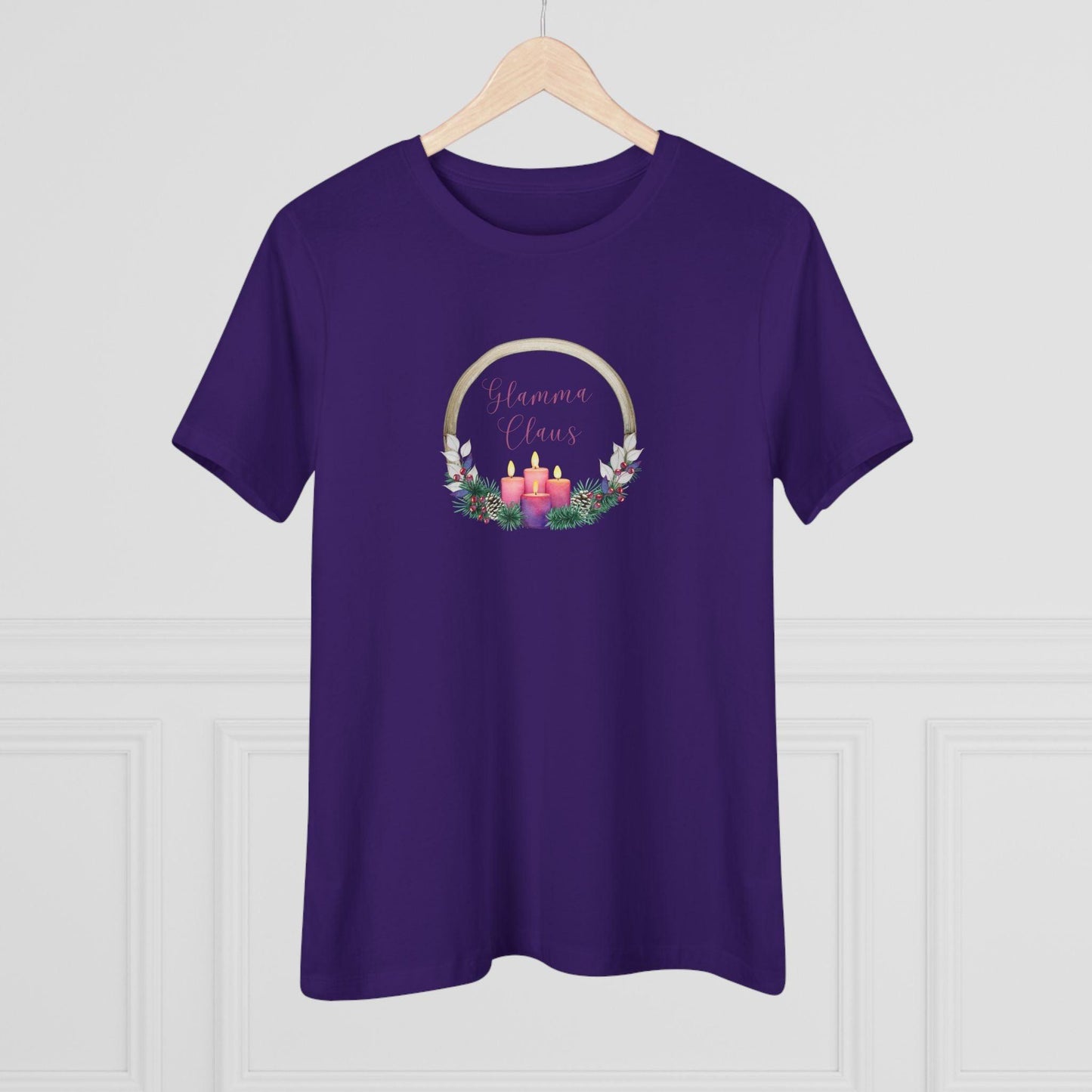 Glamma Claus - Christmas Cheer! 🤶🎄 - Women's Softstyle Tee - Whippie's