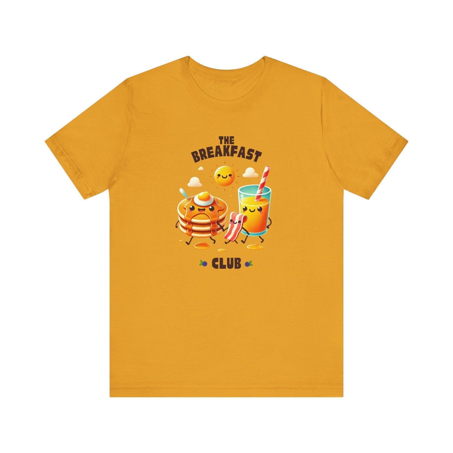 🥞 Breakfast Club 🍳 Unisex Jersey Tee ☀️ Rise and shine, breakfast time! - Whippie's
