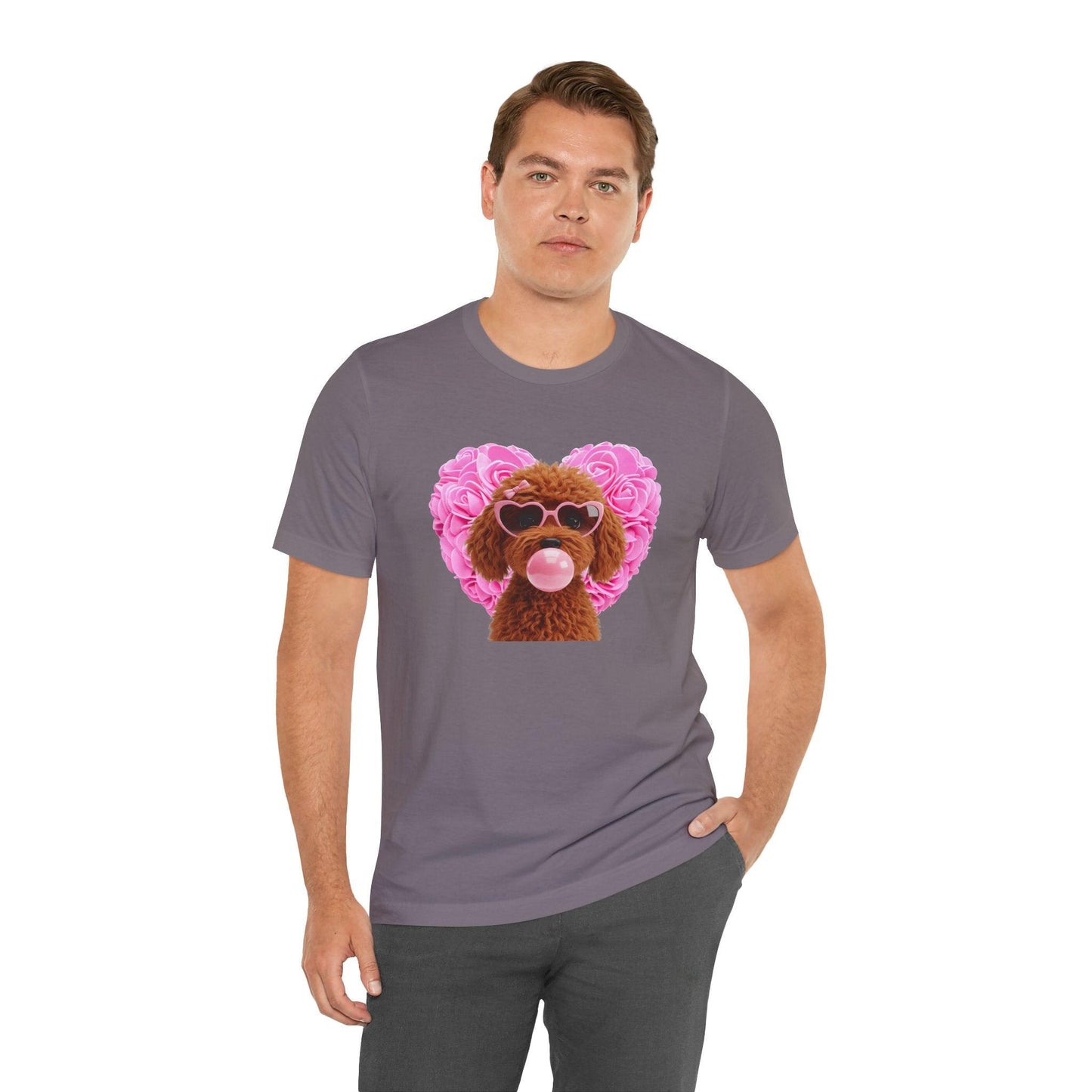 Doodle Love Unisex Jersey Tee - 💖 Cuteness Overload! 💖 - Whippie's