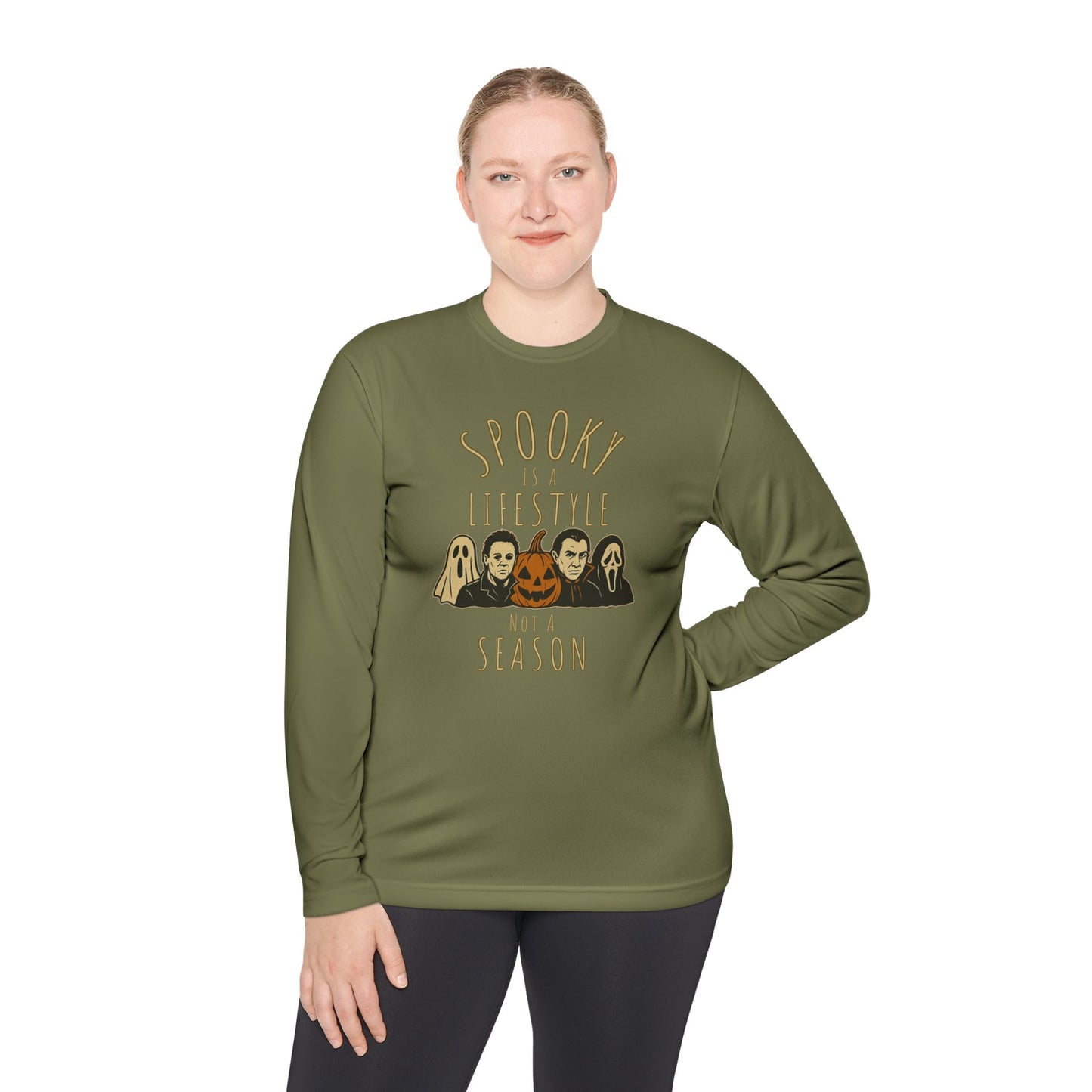 Spooky Is A Lifestyle: Classic Horror Icons Unisex Long Sleeve Tee - Whippie's