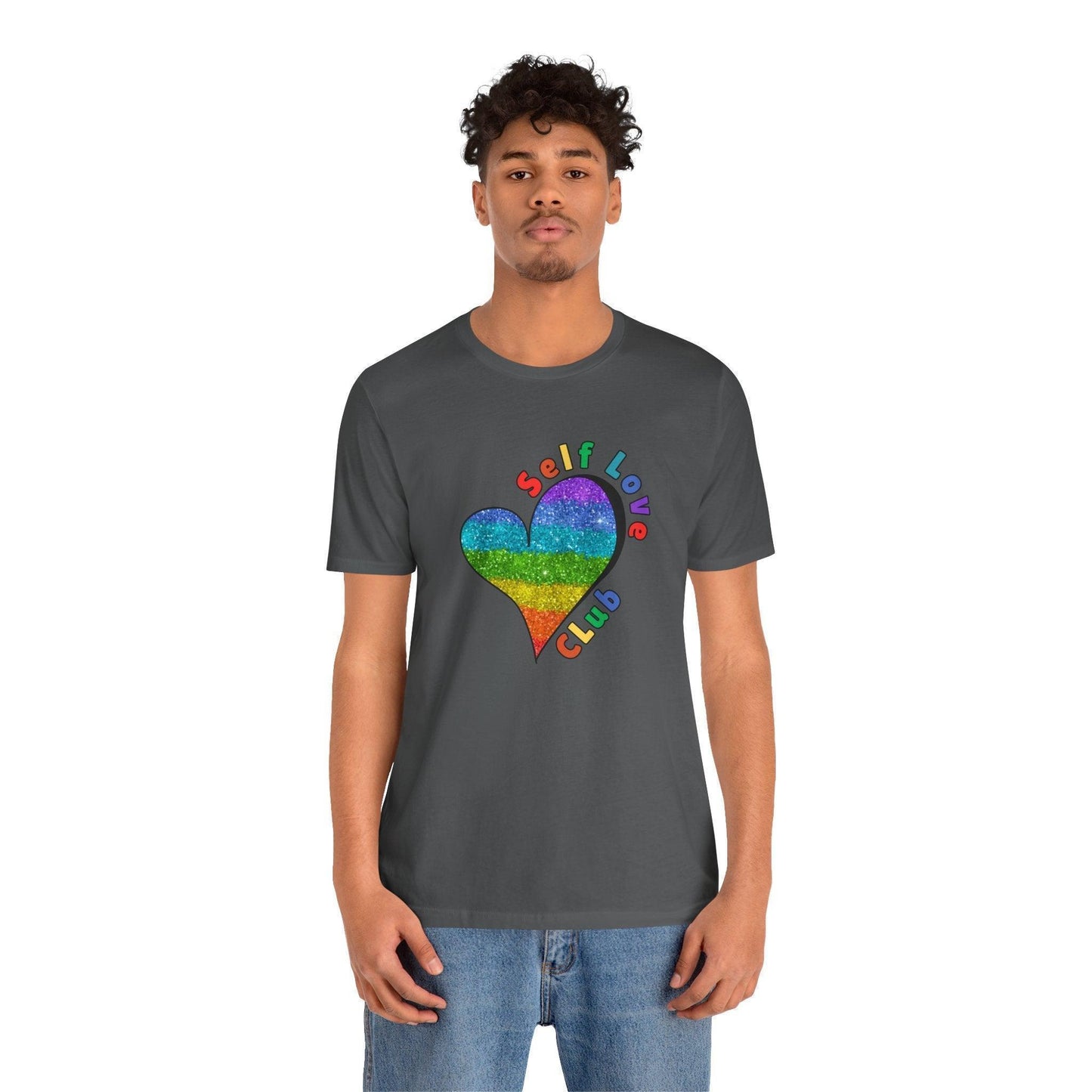 ❤️🔥 Self Love Club 🌈 Unisex Tee ✨ Join the club, love yourself! - Whippie's