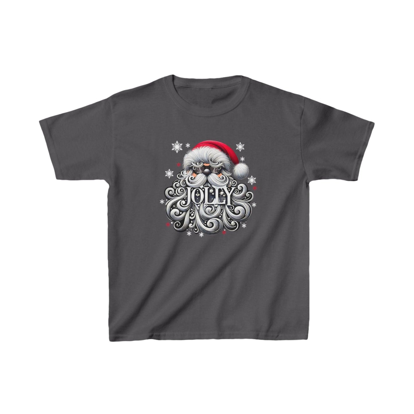 Jolly Santa 😎🎅 - Kids Unisex Heavy Cotton Tee - Whippie's