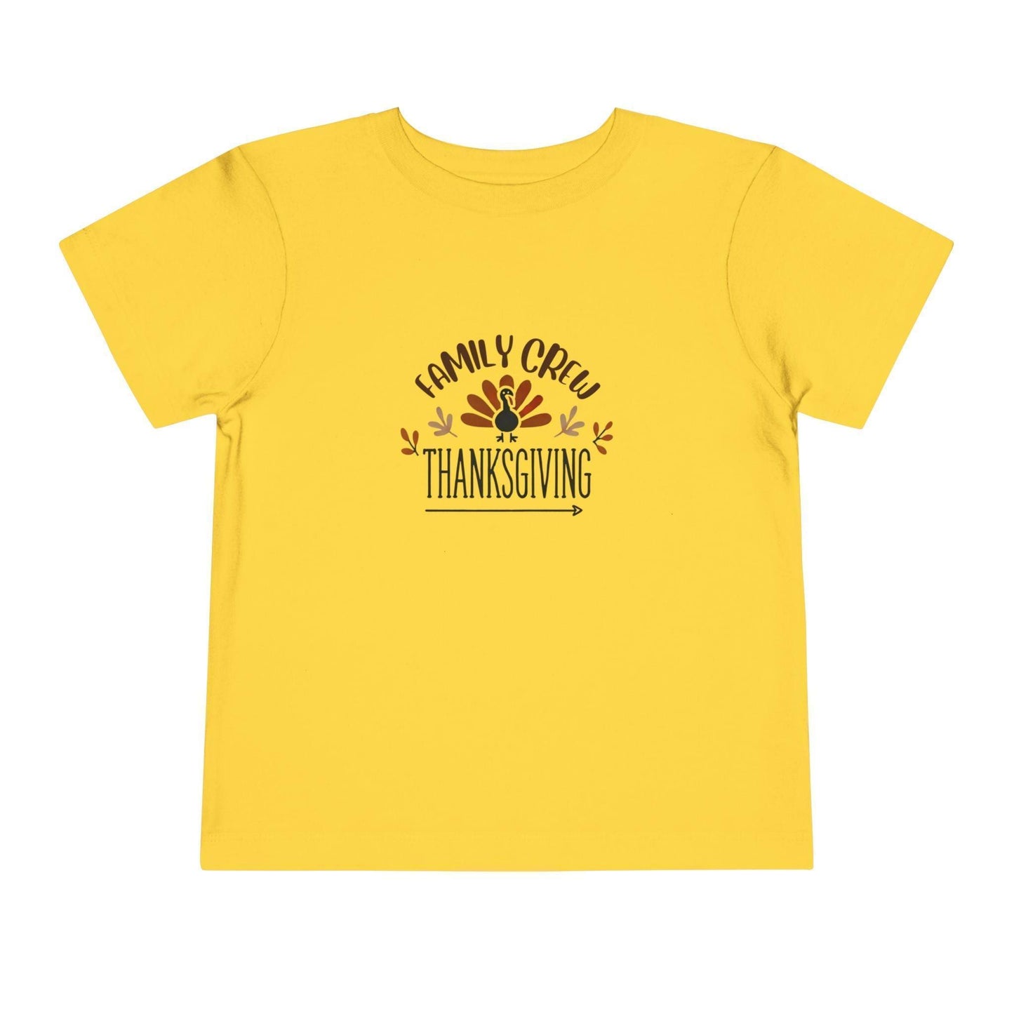 Thanksgiving Family Crew - Toddler Short Sleeve Tee - Whippie's