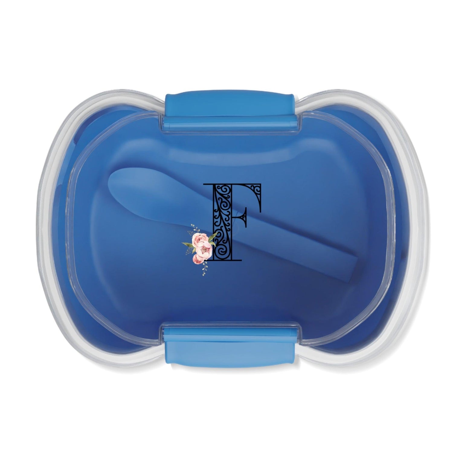 Floral Letters: Letter F - Peony - Two-tier Bento Box - Whippie's