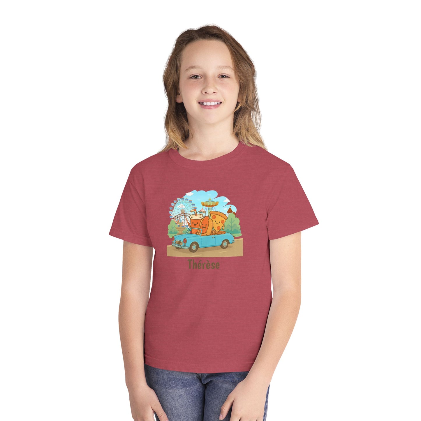 Fast Food Joyride Youth Tee - Fun & Whimsical Adventures! Personalizable
