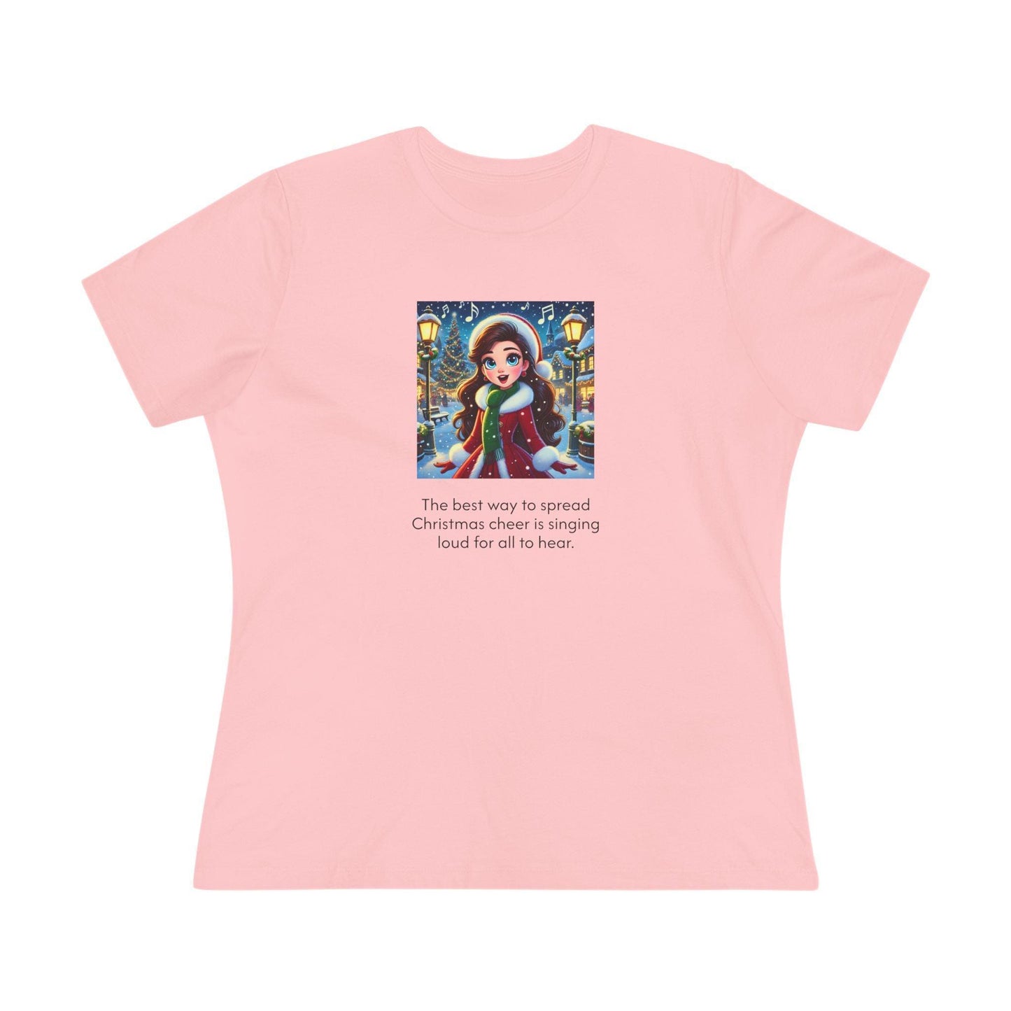 Caroler - Christmas Cheer - BHLBE Girl - Women's Tee - Whippie's
