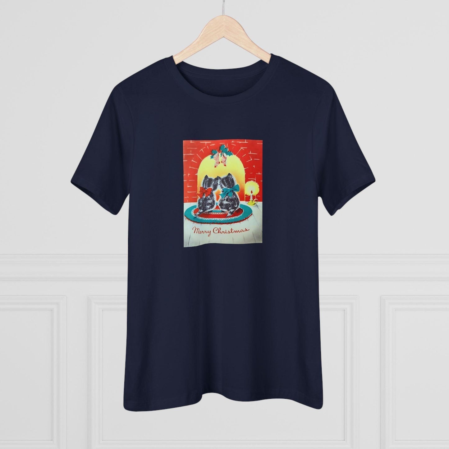 Merry Christmas Kittens - Women's Tee - Whippie's