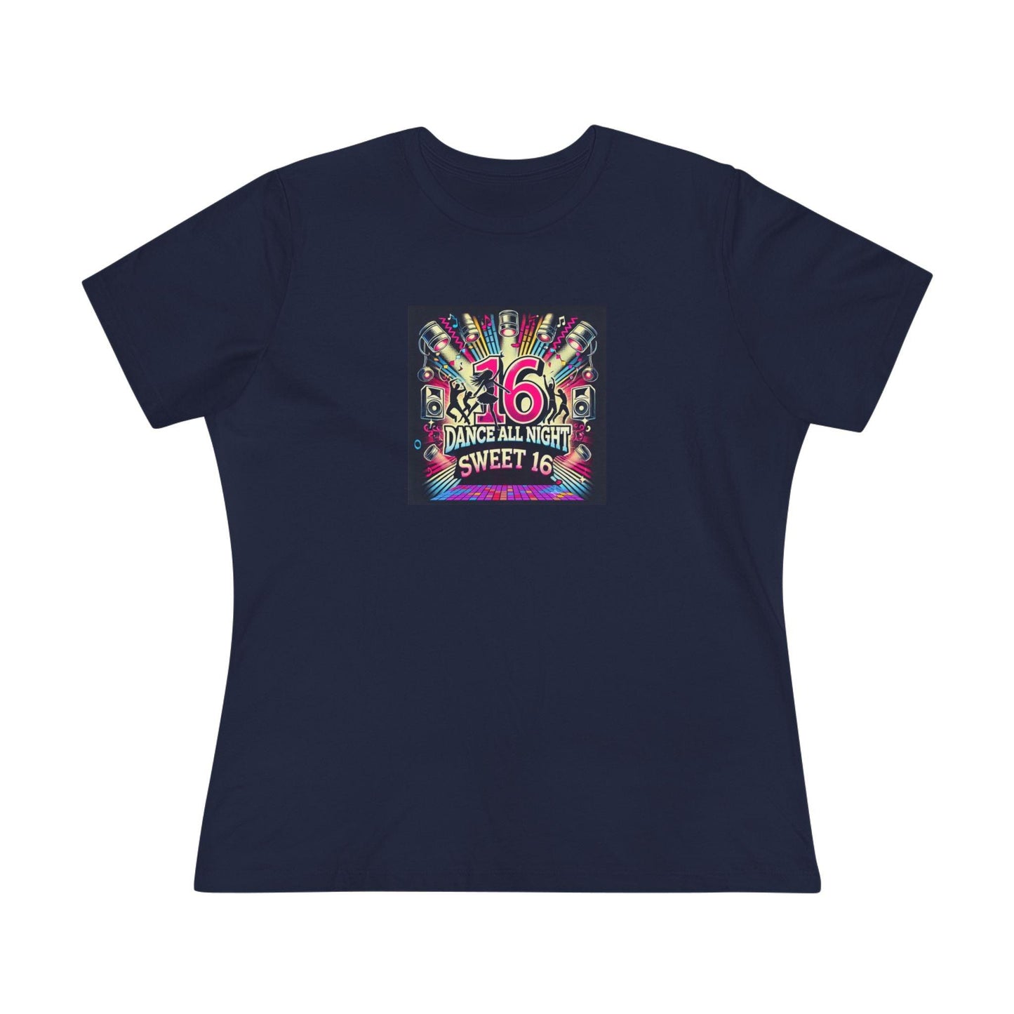 Dance All Night Sweet Sixteen - Party Time! 🎉 - Women's Softstyle Tee - Whippie's