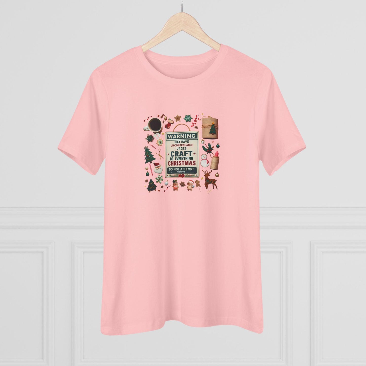 Warning: Uncontrollable Urge to Craft - Women's Softstyle Tee - Whippie's