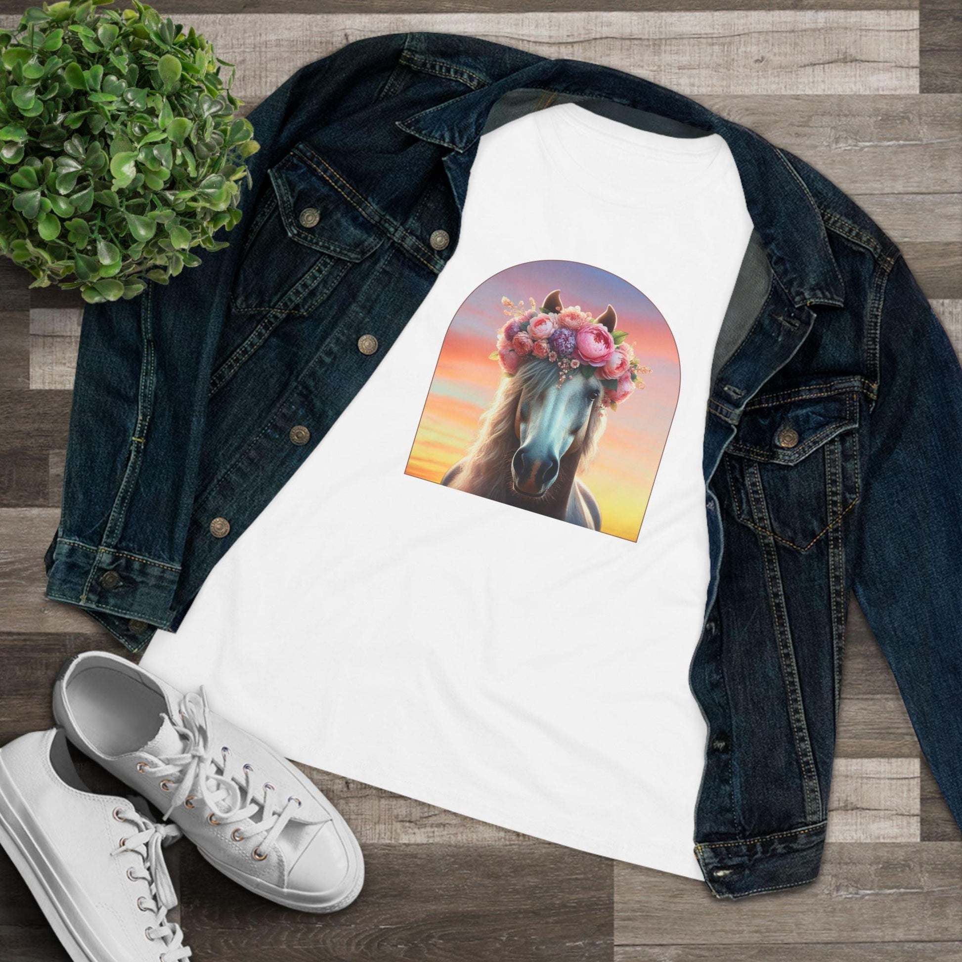 Horse Dreams Women's Tee - Embrace Your Inner Equestrian! 🐴✨ - Whippie's
