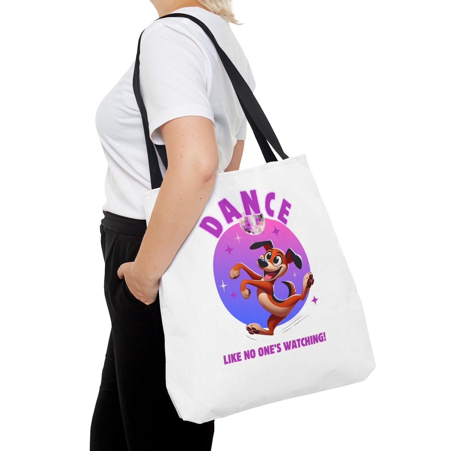 Paw-some Dance Moves Tote Bag - ๐พ Shake Your Tail Feather! ๐พ - Whippie's