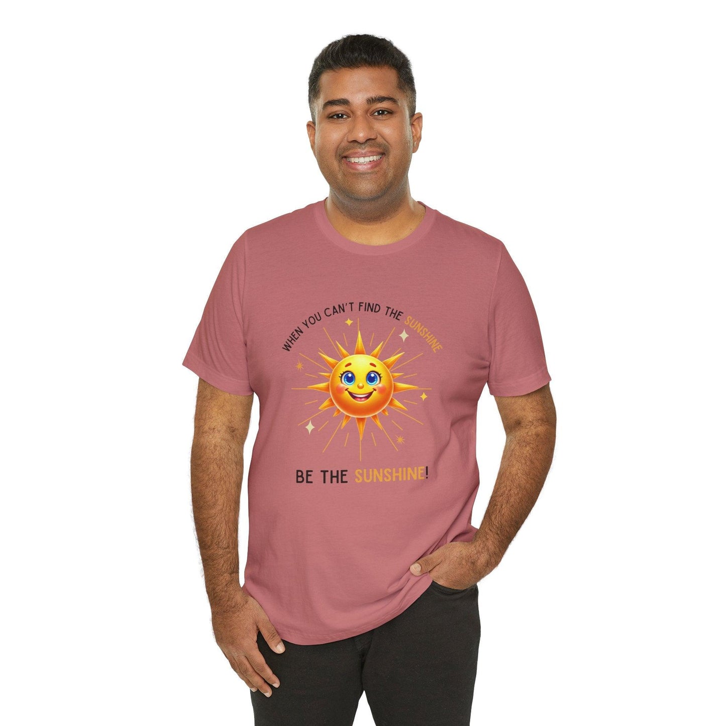 Be the Sunshine - Unisex Jersey Tee - ☀️ Let Your Inner Light Shine! ☀️ - Whippie's
