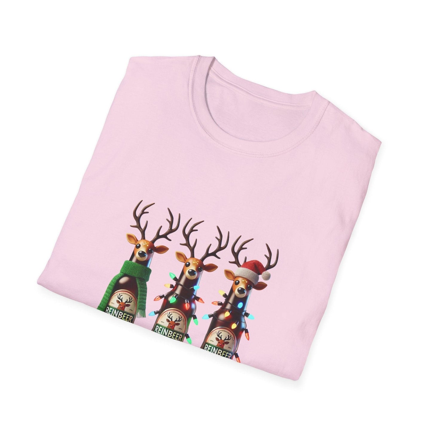 Reinbeer: 'Tis the Season to be Drinking! ๐ป๐ฆ๐ - Unisex Softstyle T-shirt - Whippie's