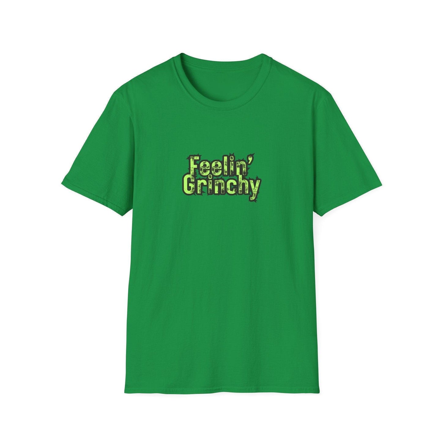Feelin' Grinchy 🎄🎅 - Unisex Softstyle T-Shirt 👕 - Whippie's
