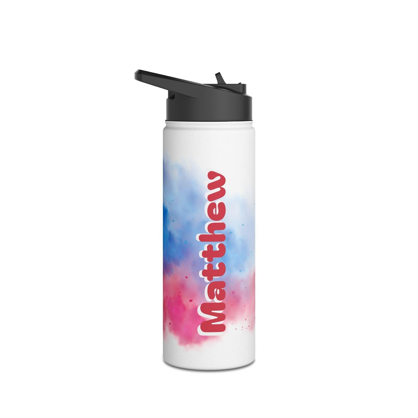 I Can Do Hard Things Stainless Steel Water Bottle - Personalizable - Whippie's