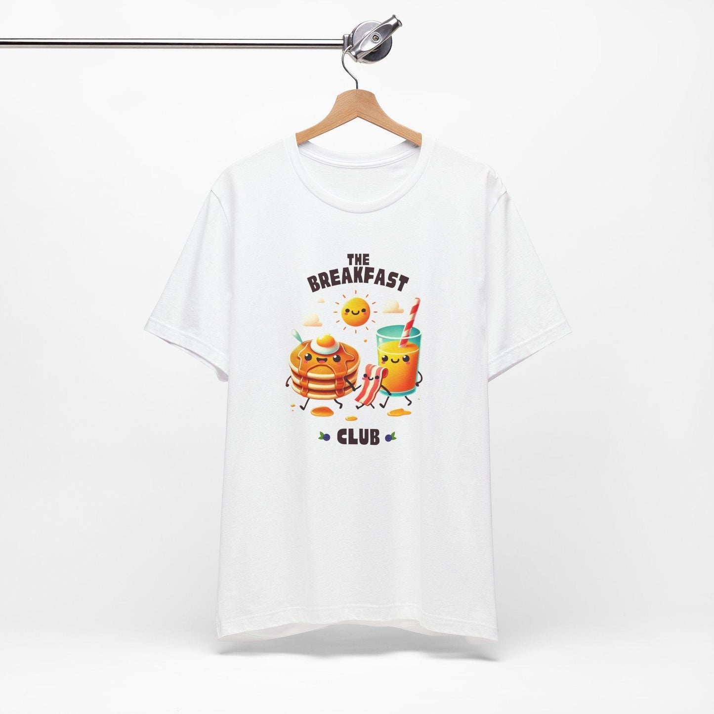 🥞 Breakfast Club 🍳 Unisex Jersey Tee ☀️ Rise and shine, breakfast time! - Whippie's