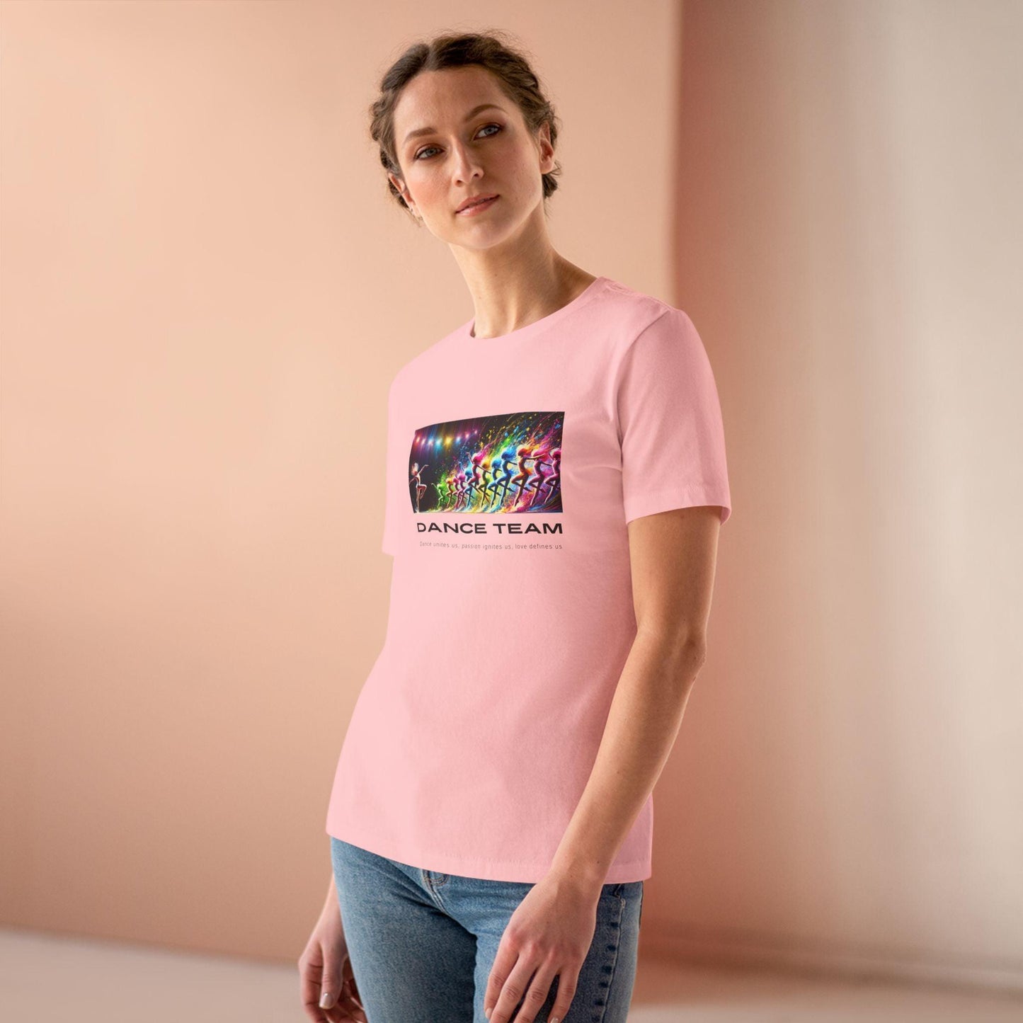 Dance Team: Dance unites us, passion ignites us, love defines us! 💃♀️ Women's Softstyle Tee 🎨 - Whippie's