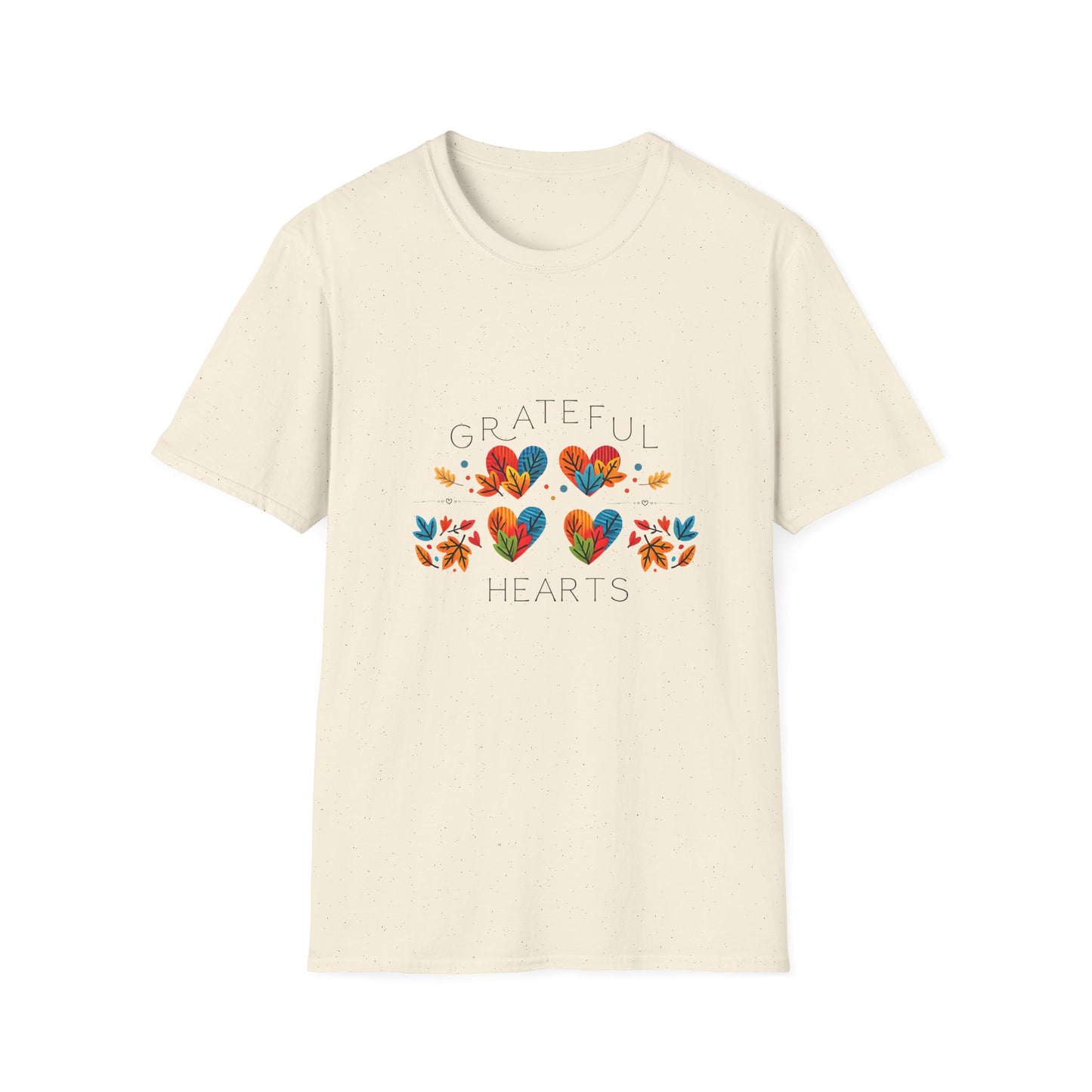 Grateful Hearts Four Hearts Unisex T-Shirt