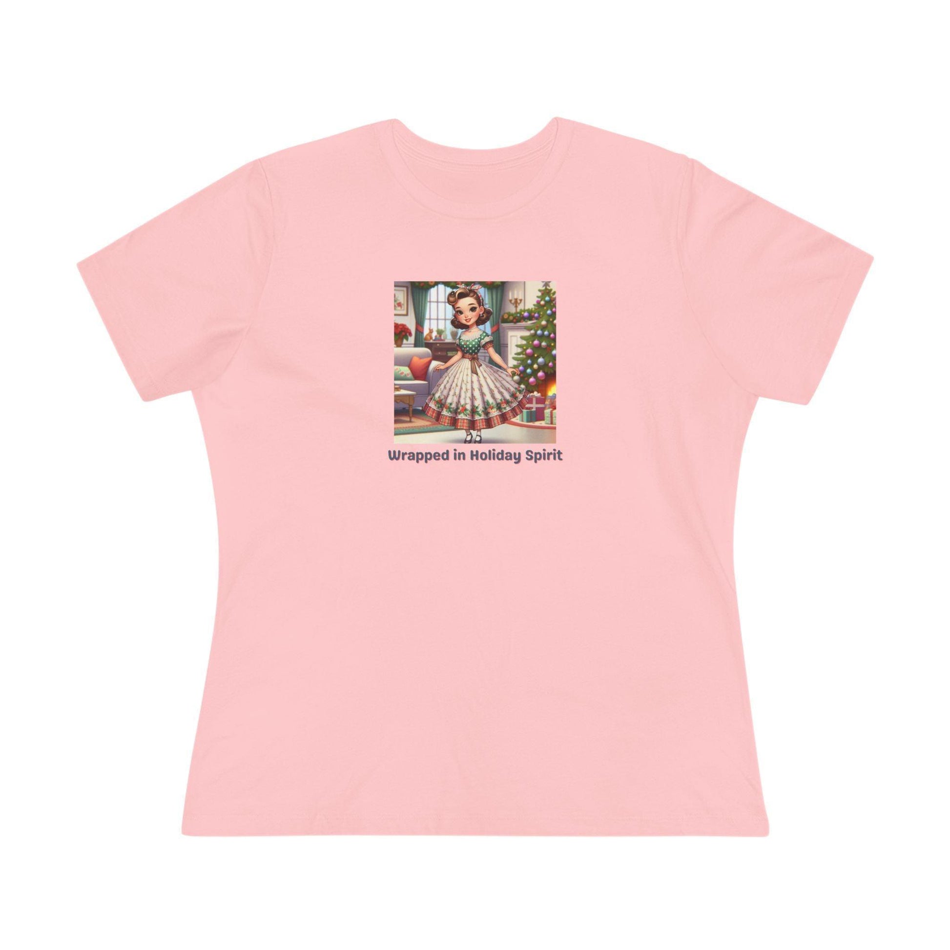 Wrapped in Holiday Spirit - Women's Softstyle Tee - Whippie's