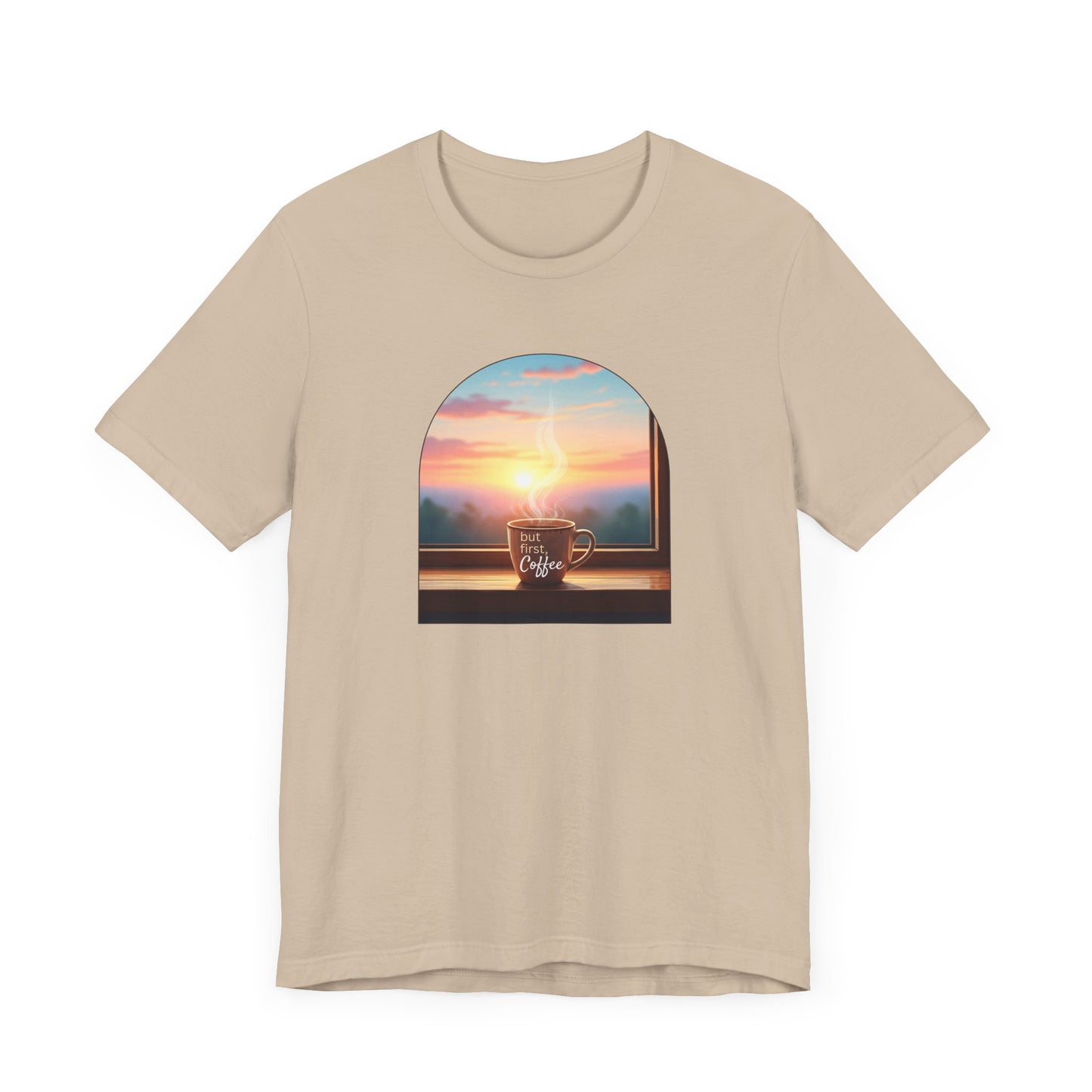 But First, Coffee - Unisex Jersey Tee - Whippie's