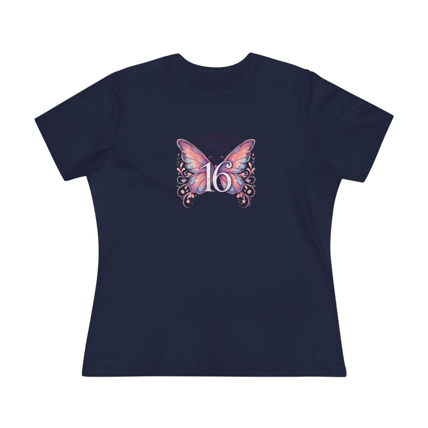 Spread My Wings at 16 - Soaring into a New Chapter 🦋 - Women's Softstyle Tee - Whippie's