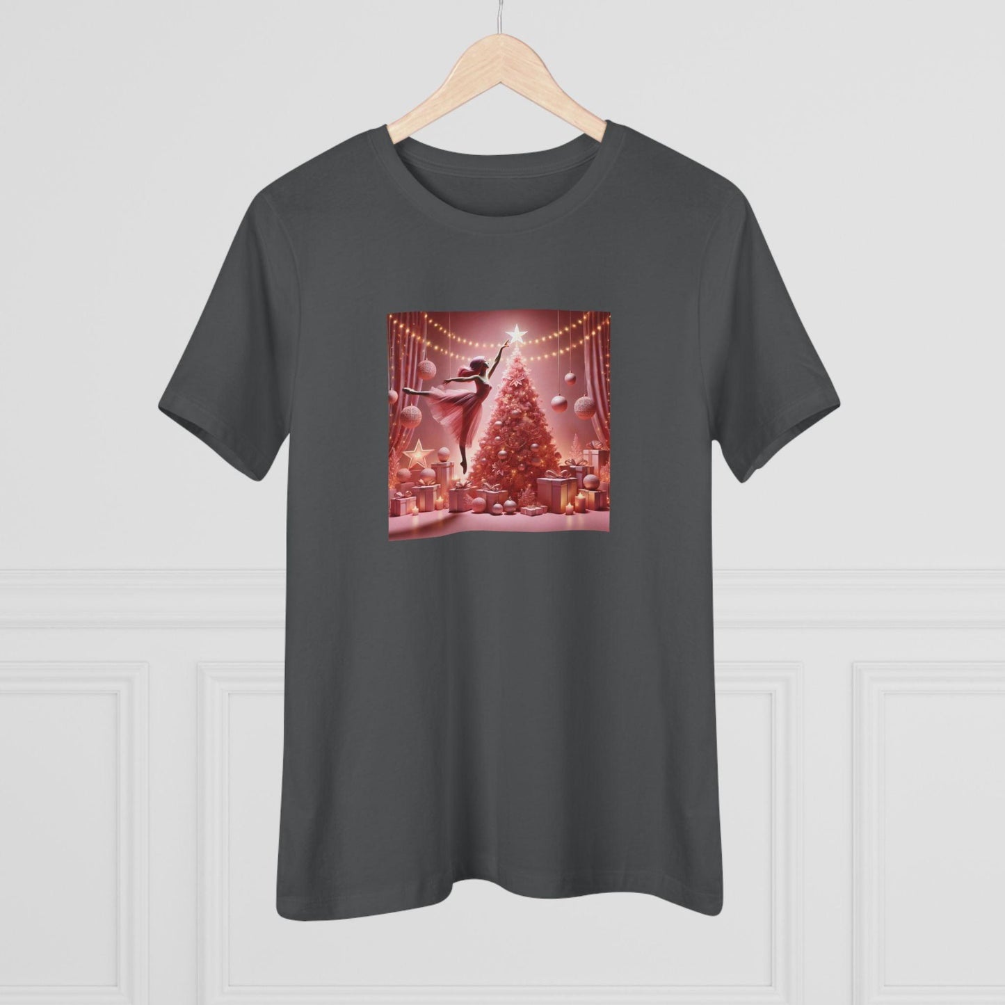 Pink Leap into the Holidays - Women's Softstyle Tee - Whippie's