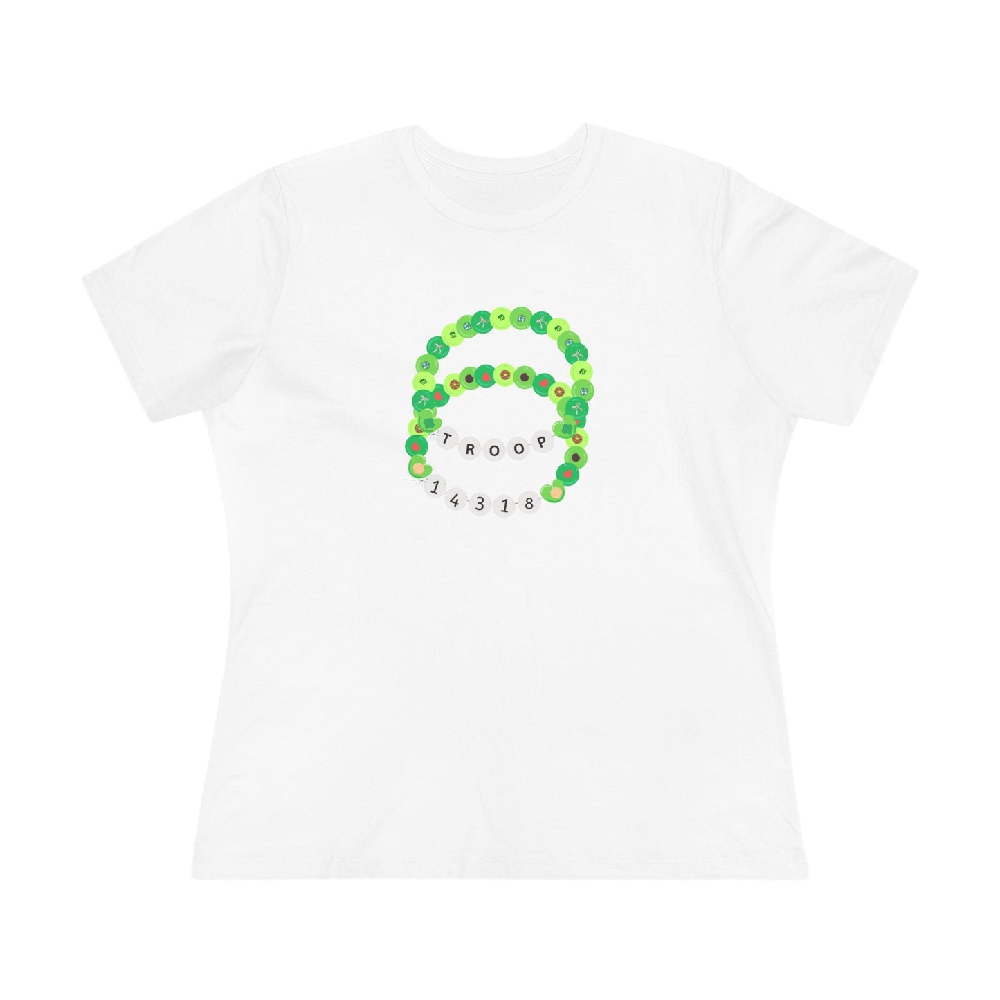 Girl Scout Troop Bracelet Tee - Women's - ✨ Show Your Troop Pride! ✨ - Whippie's