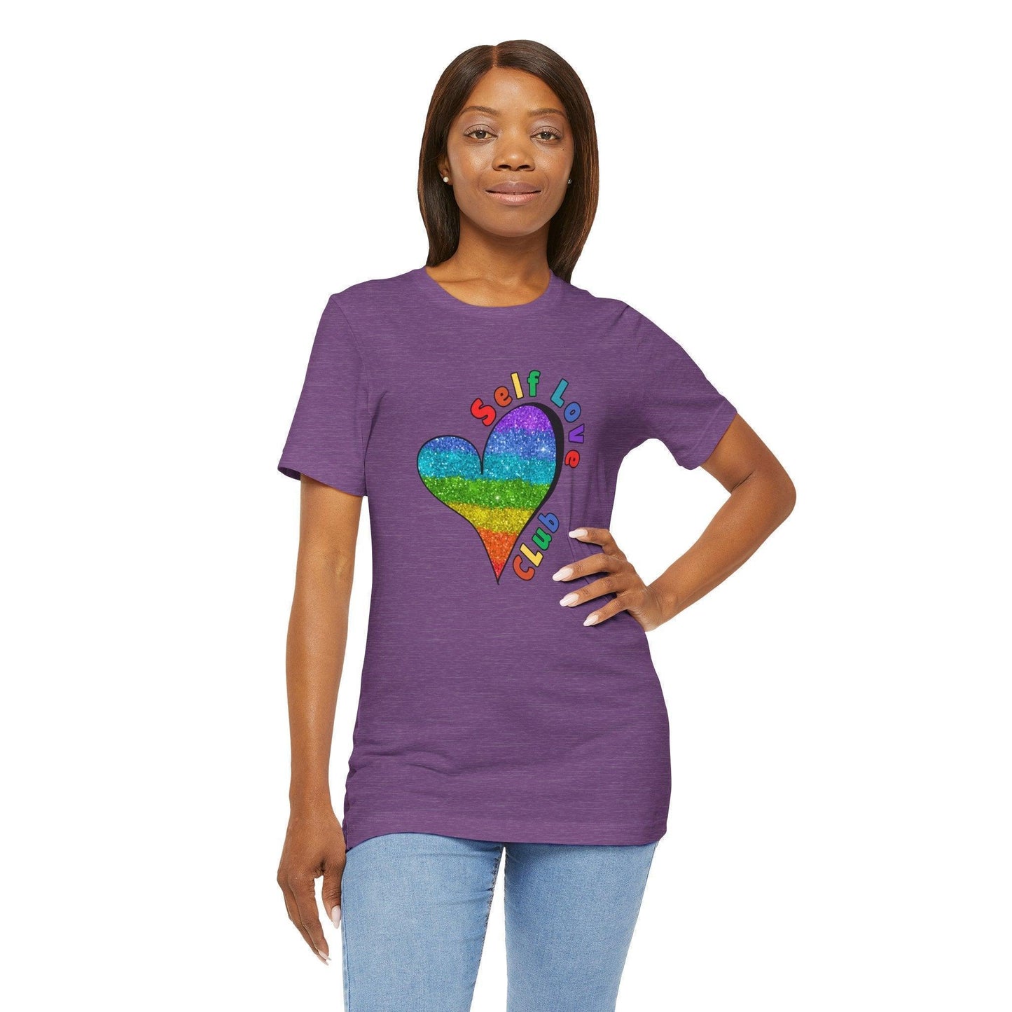 ❤️🔥 Self Love Club 🌈 Unisex Tee ✨ Join the club, love yourself! - Whippie's