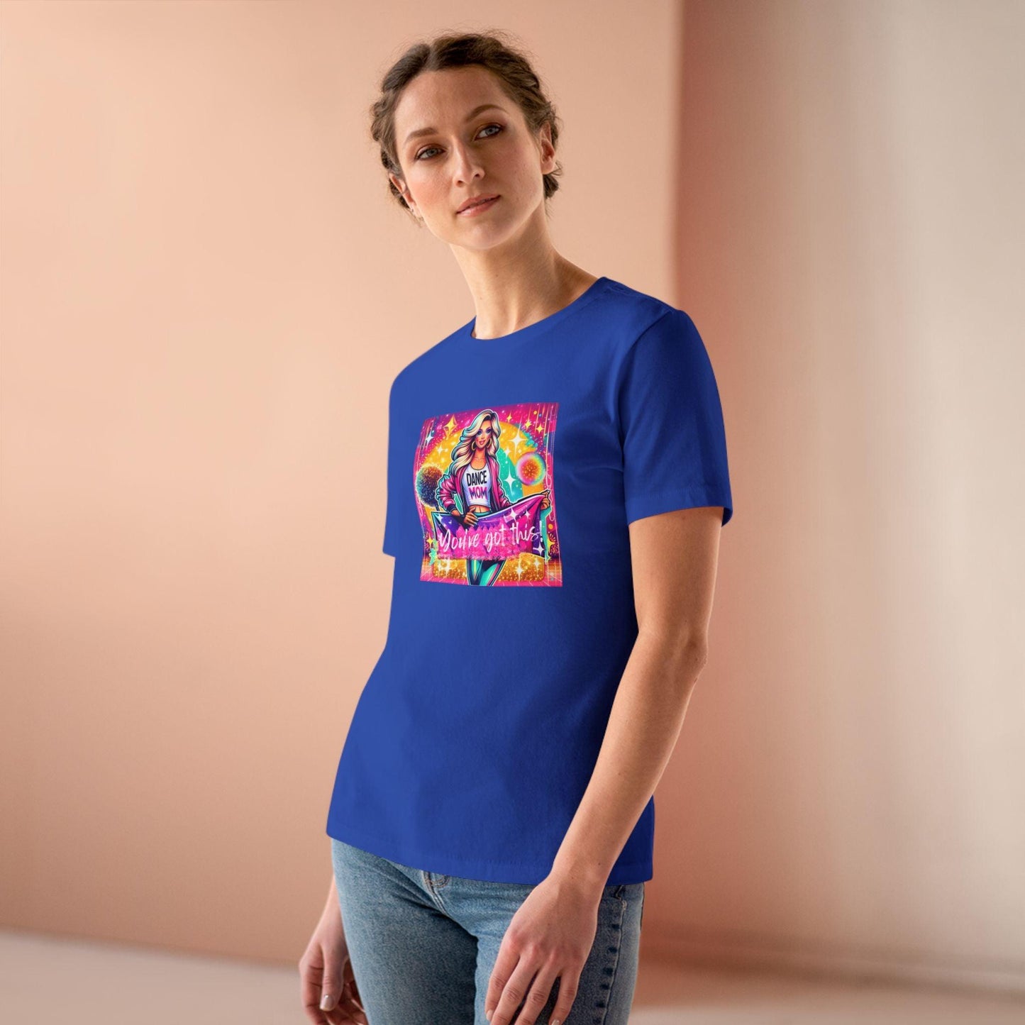 You've Got This! Dance Mom (Blonde Mom) - A Sparkling Performance ⭐️ Women's T-shirt - Whippie's