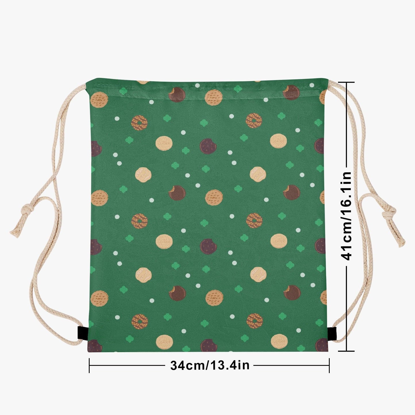 Girl Scout Cookie Drawstring Backpack - ๐ช Carry Your Cookies with Confidence and Style! ๐ช - Whippie's