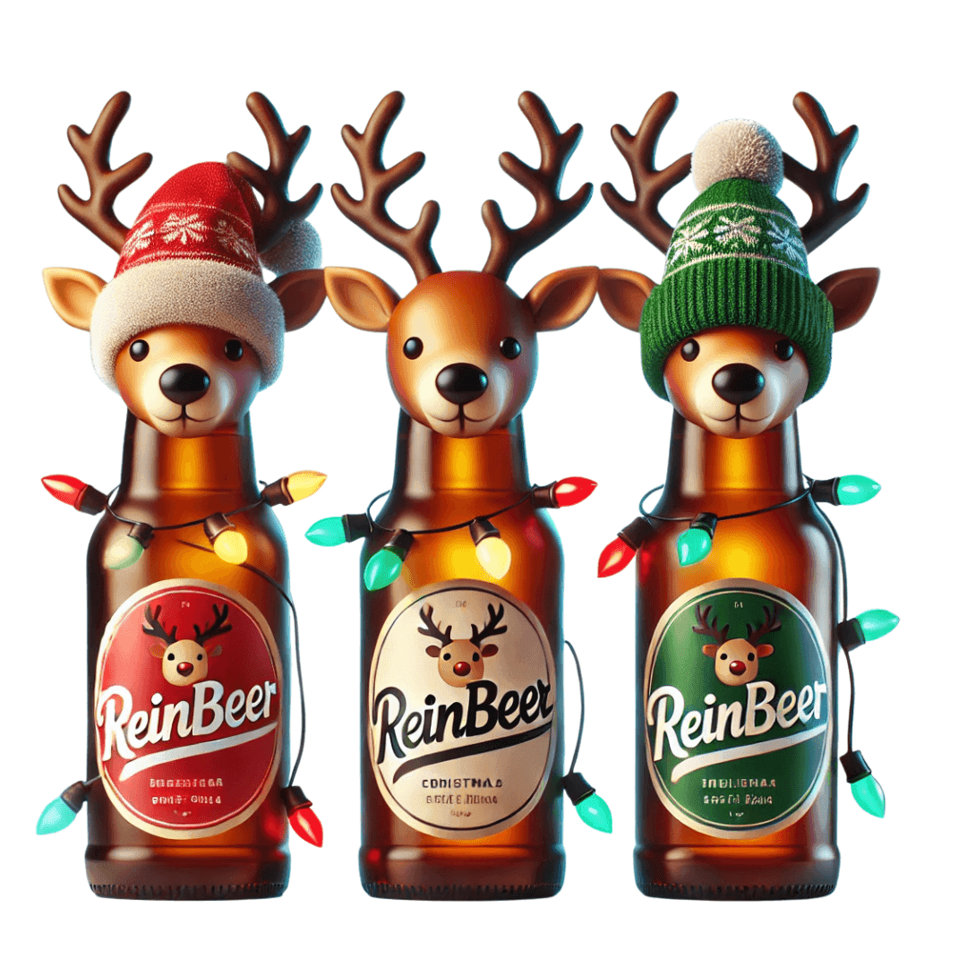 Reinbeer: The 🍻 Official Beverage of the Reindeer Games 🦌 - Unisex Softstyle T-shirt - Whippie's
