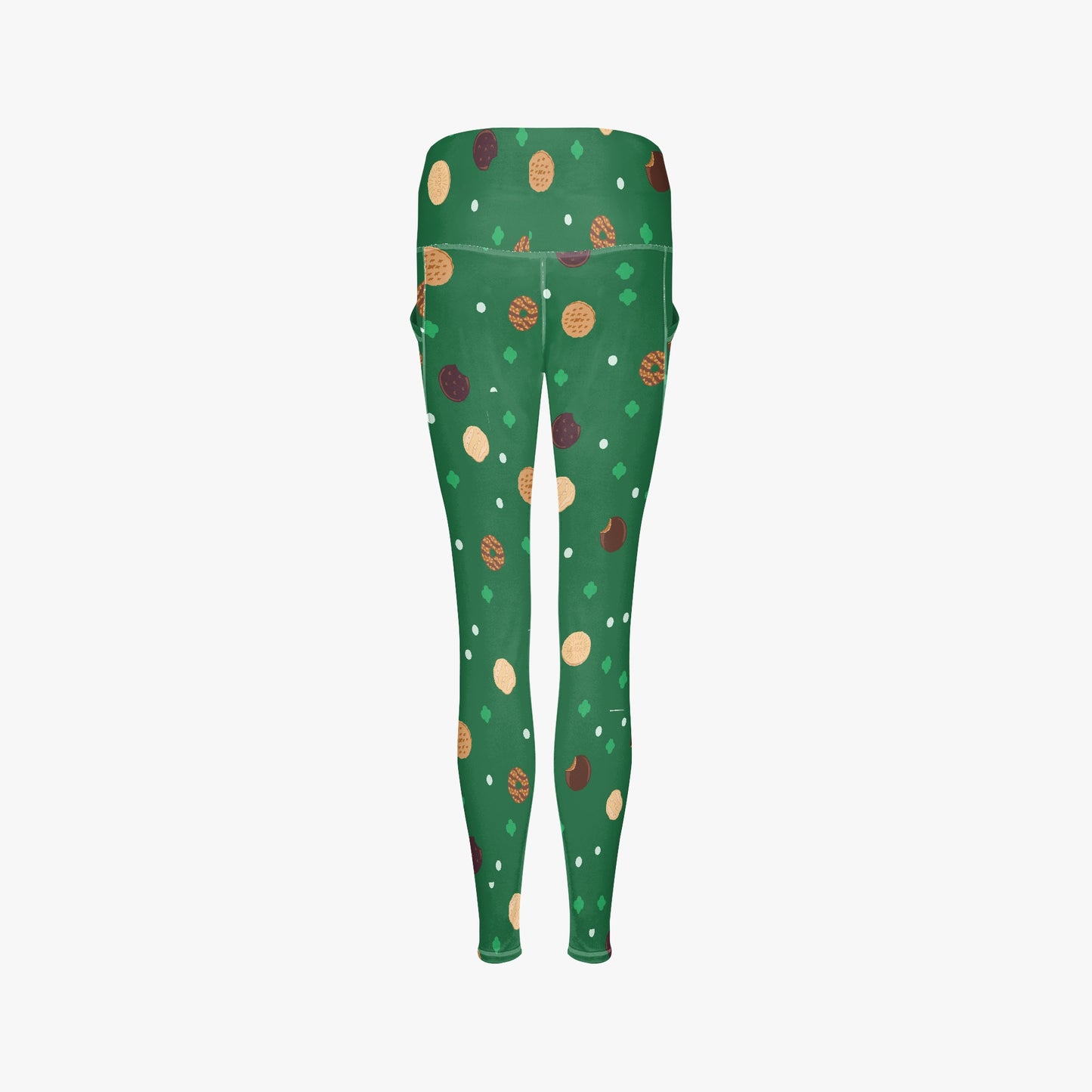 Girl Scout Cookie High-Rise Yoga Pants - 🍪 Fuel Your Cookie Sales with Comfort and Style! 🍪 - Whippie's