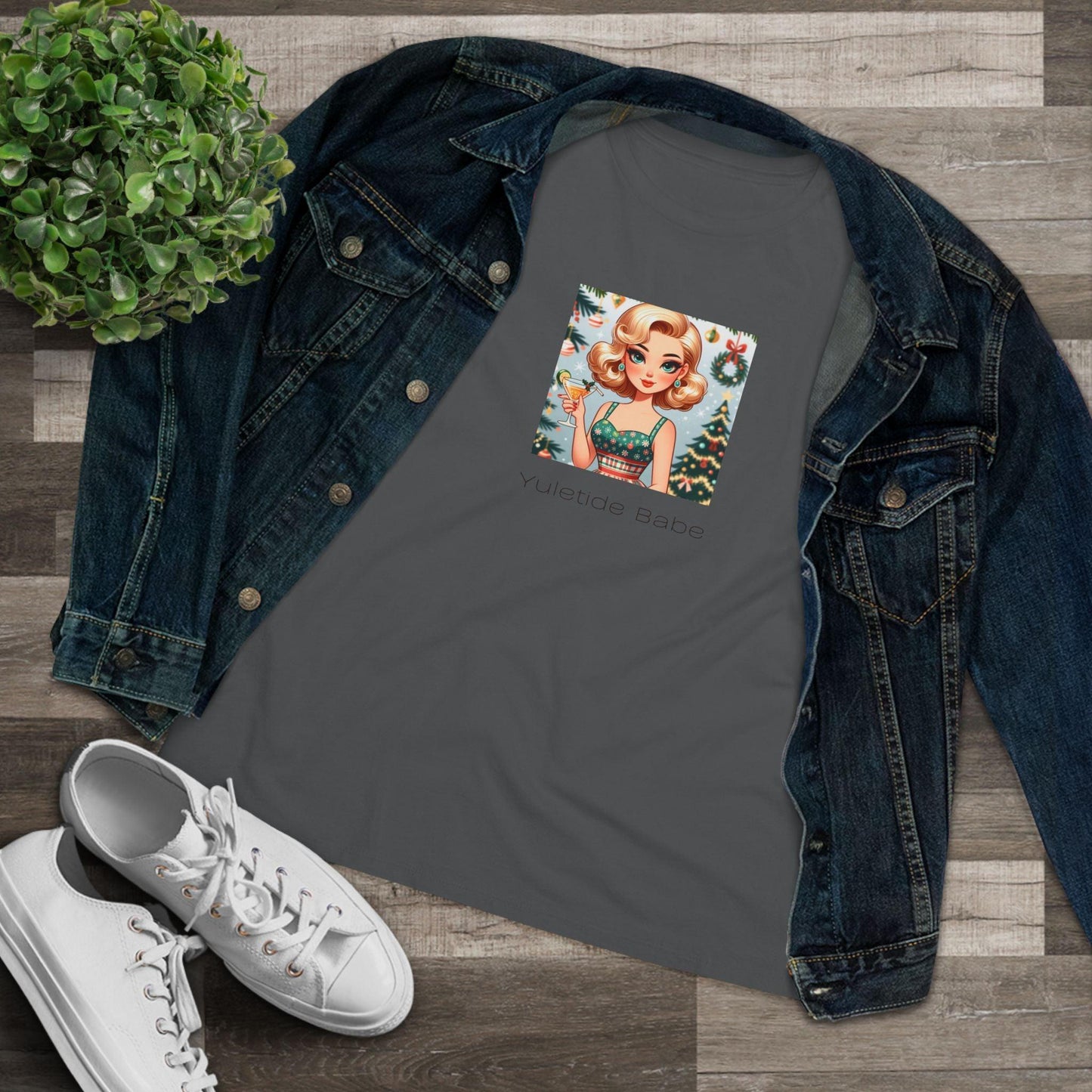 Yuletide Babe - Women's Softstyle Tee - Whippie's