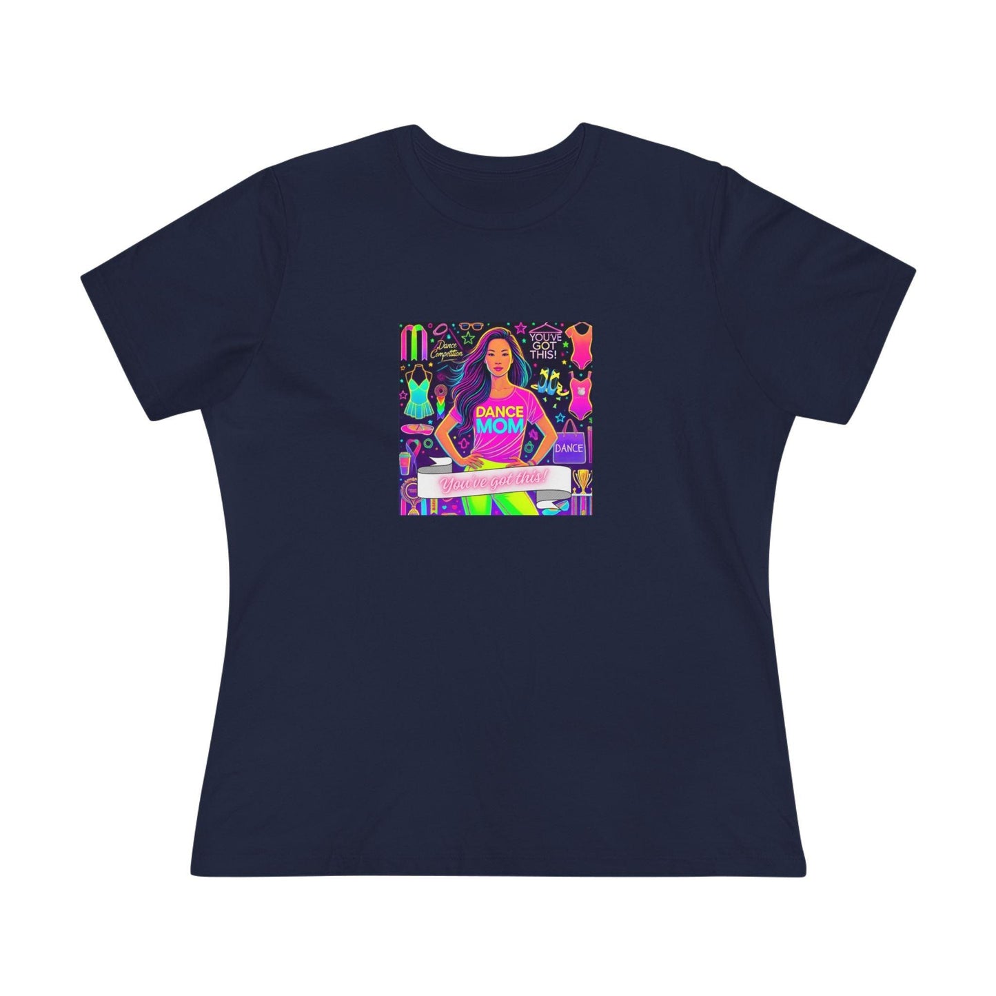You've Got This! Dance Mom (Young Asian Mom) - A Sparkling Performance ⭐️- Women's Softstyle Tee - Whippie's