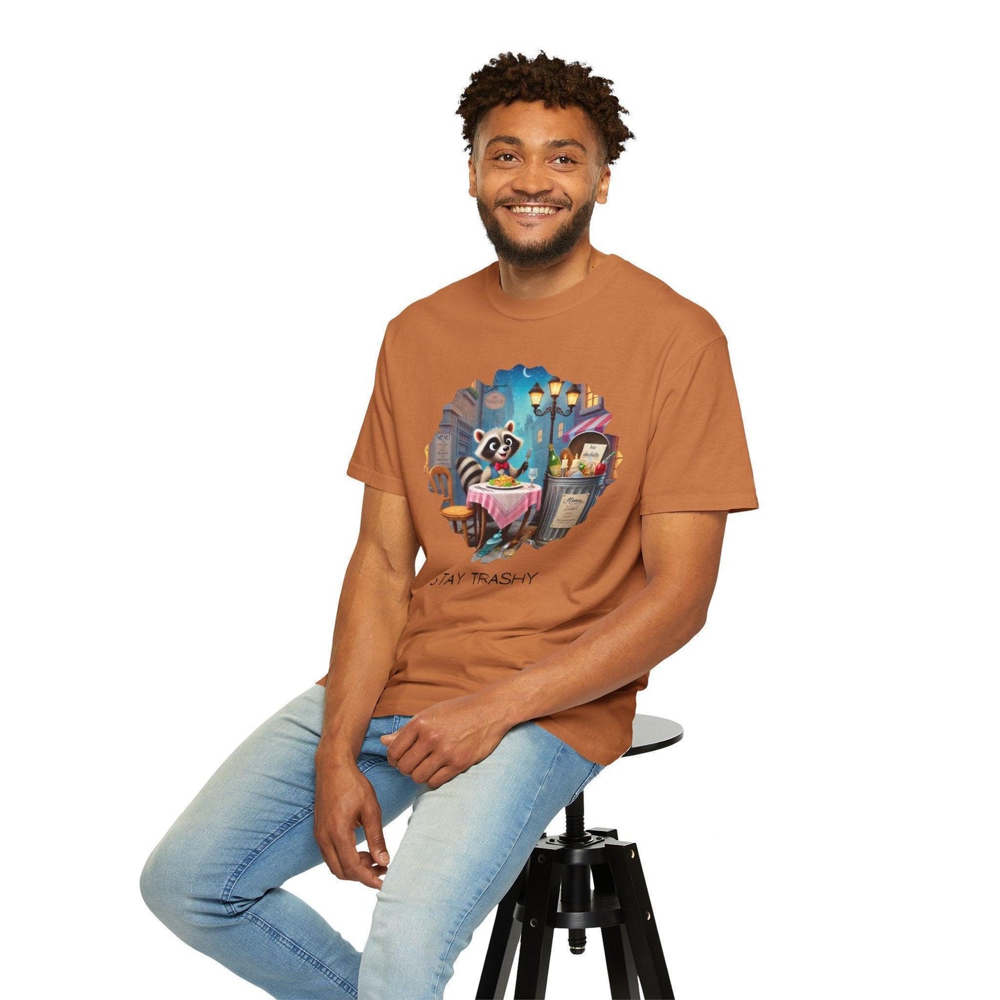 Stay Trashy! 🦝 🗑️ Unisex Tee - Comfort Colors ✨ - Whippie's