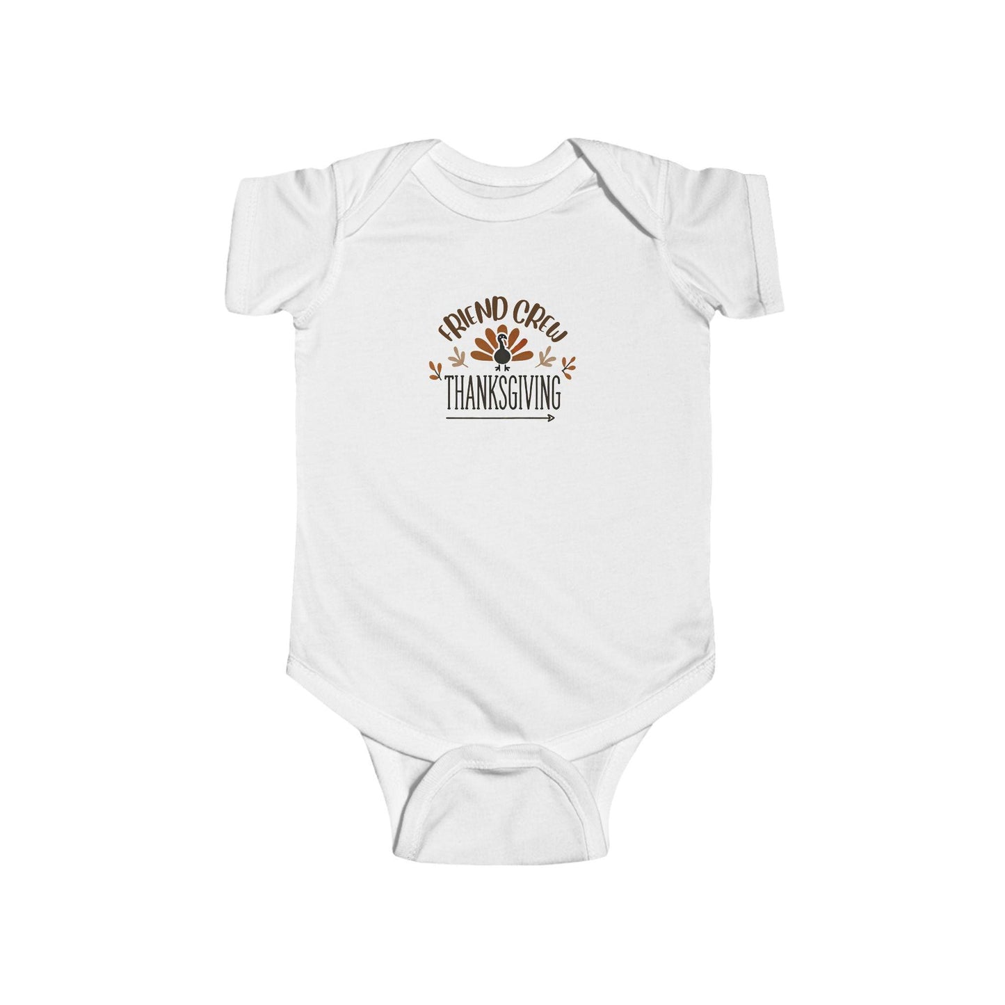 Thanksgiving Friend Crew - Infant Fine Jersey Bodysuit - Whippie's