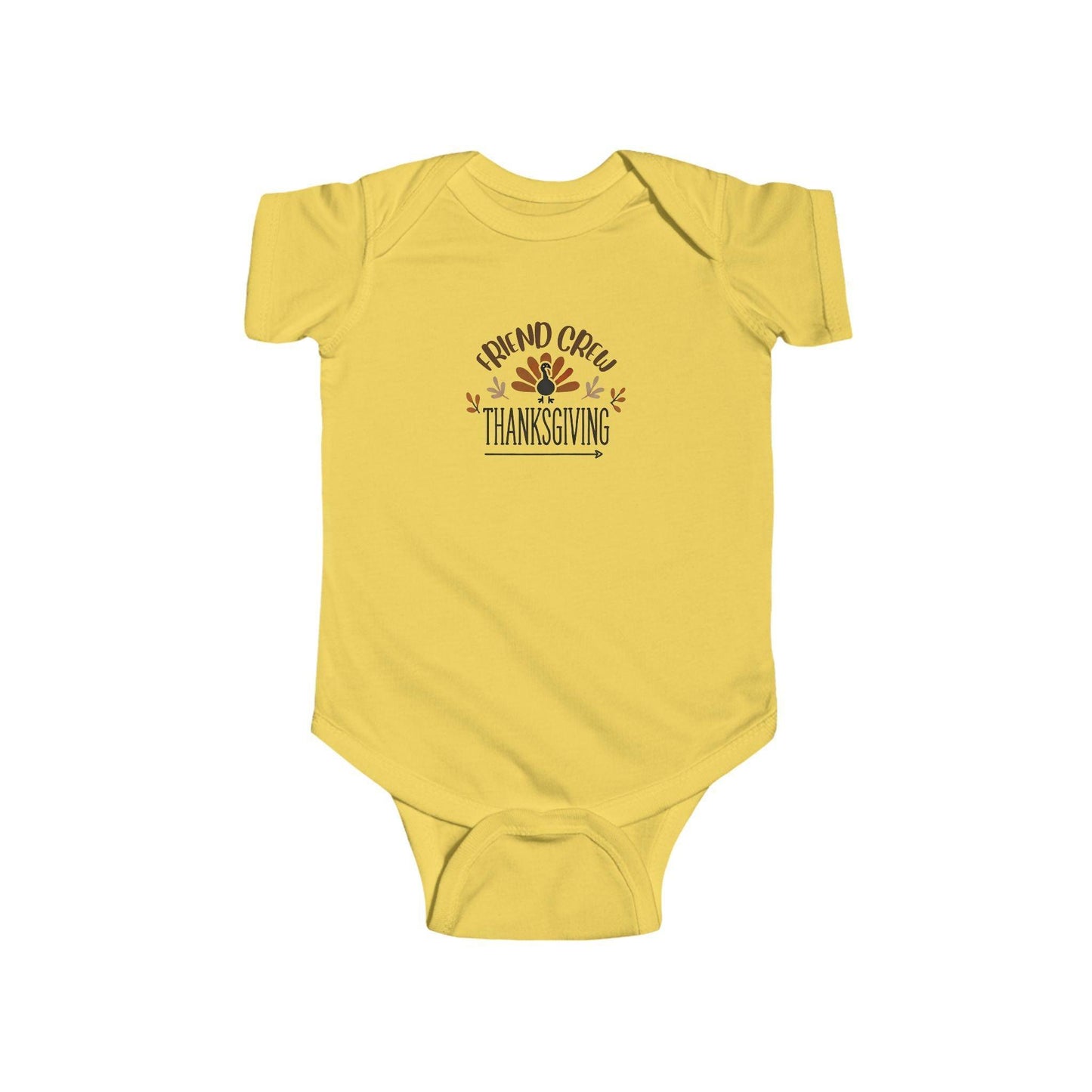 Thanksgiving Friend Crew - Infant Fine Jersey Bodysuit - Whippie's