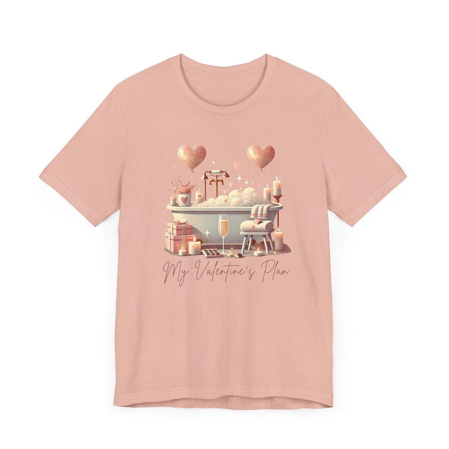 💖 My Valentine's Plan vs. Reality 🛁 Unisex Jersey Tee ✨ Expectation vs. Reality, the Valentine's Day edition! - Whippie's