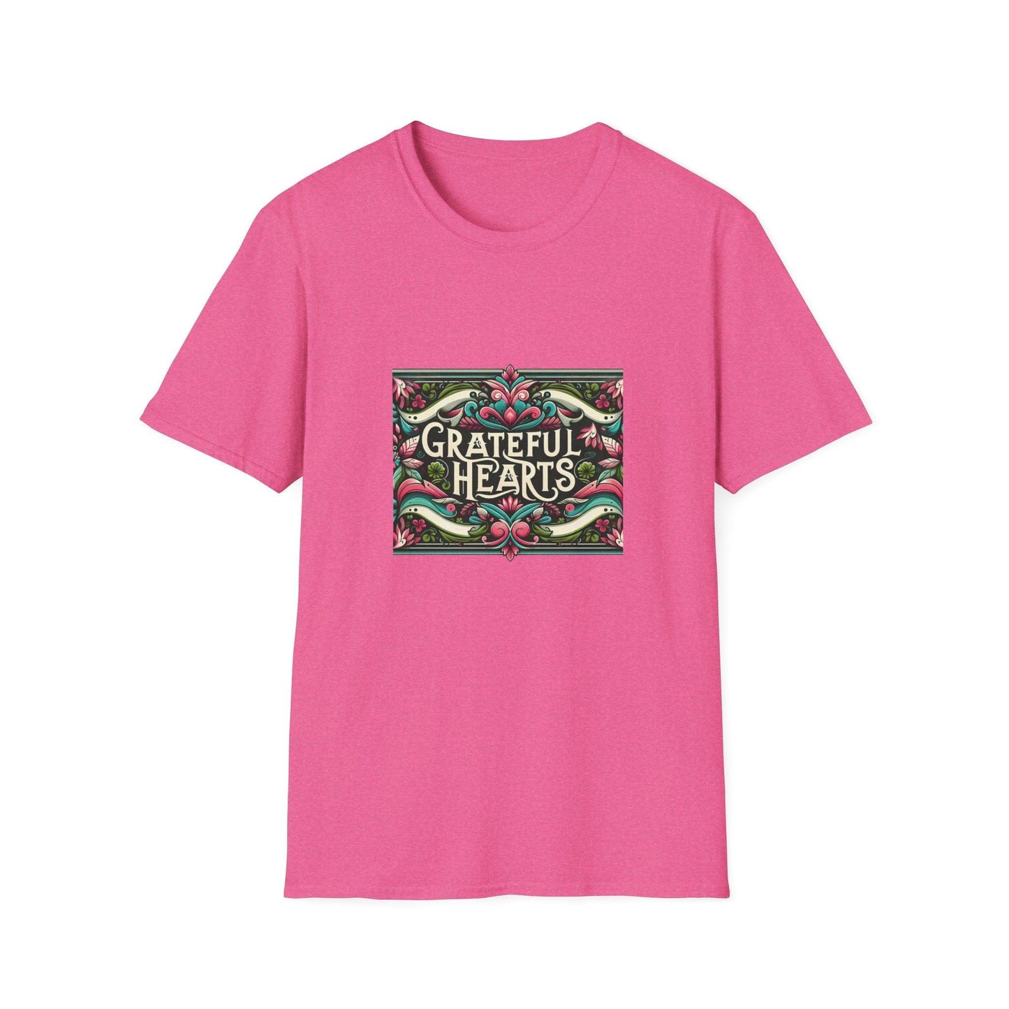 Grateful Hearts - Give Thanks with a Grateful Heart! 🧡💛🤎 Unisex T-Shirt - Whippie's